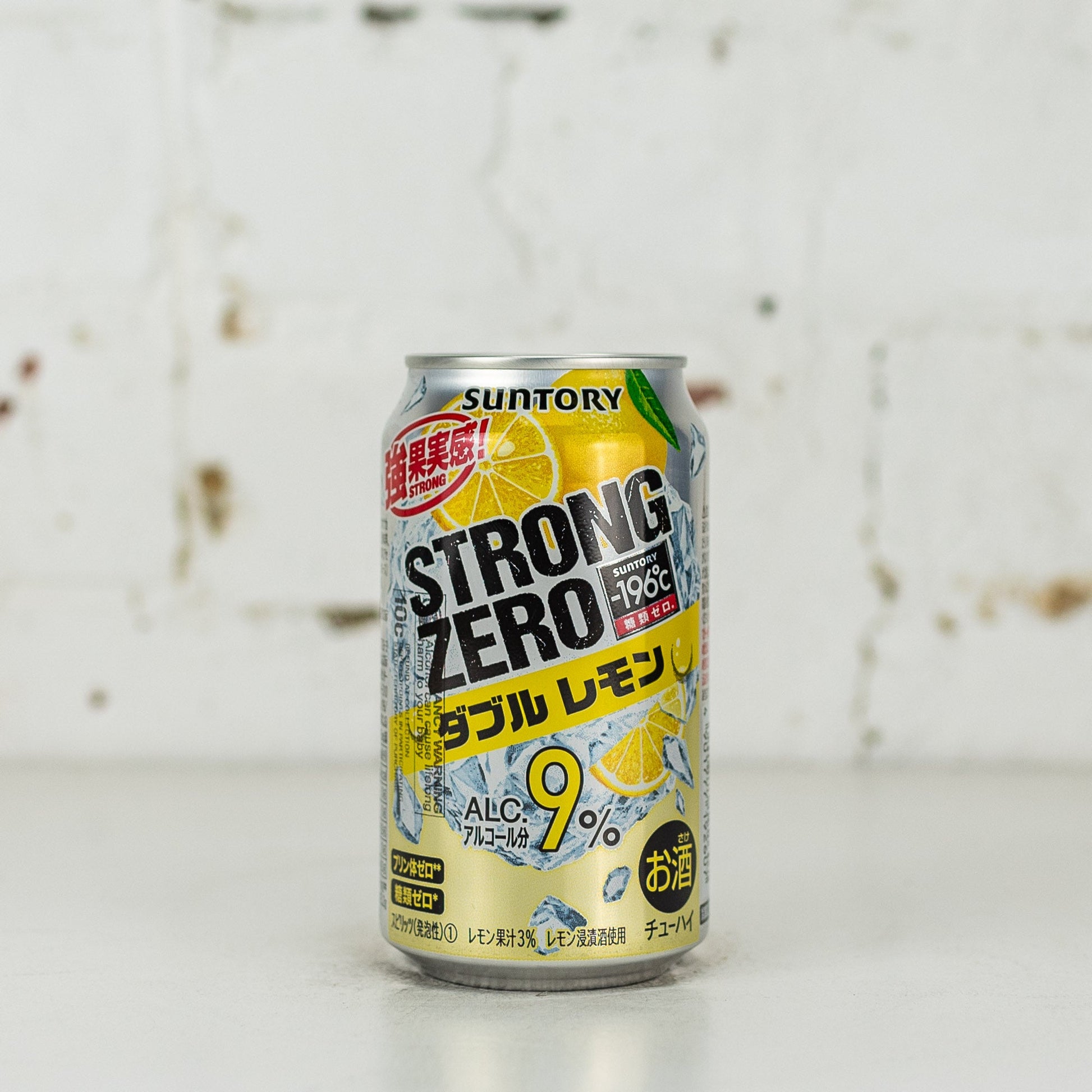 Suntory - -196 Strong Zero Double Lemon