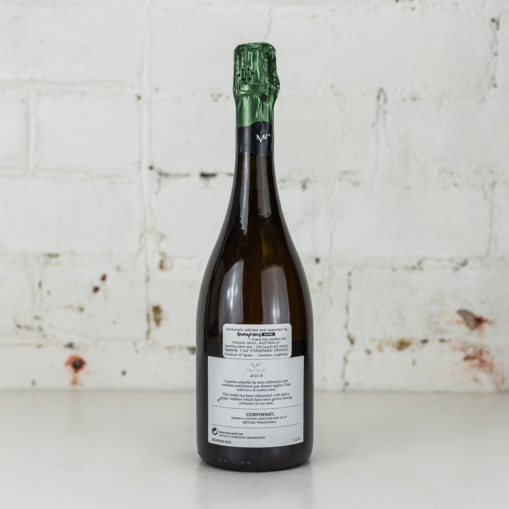 Mas Candi - Indomable Brut Sparkling 750ml