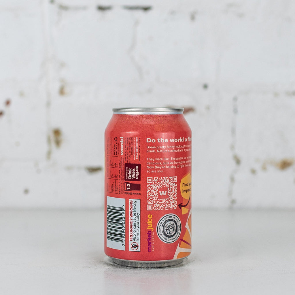 Wonki - Blood Orange & Mandarin Vodka Soda