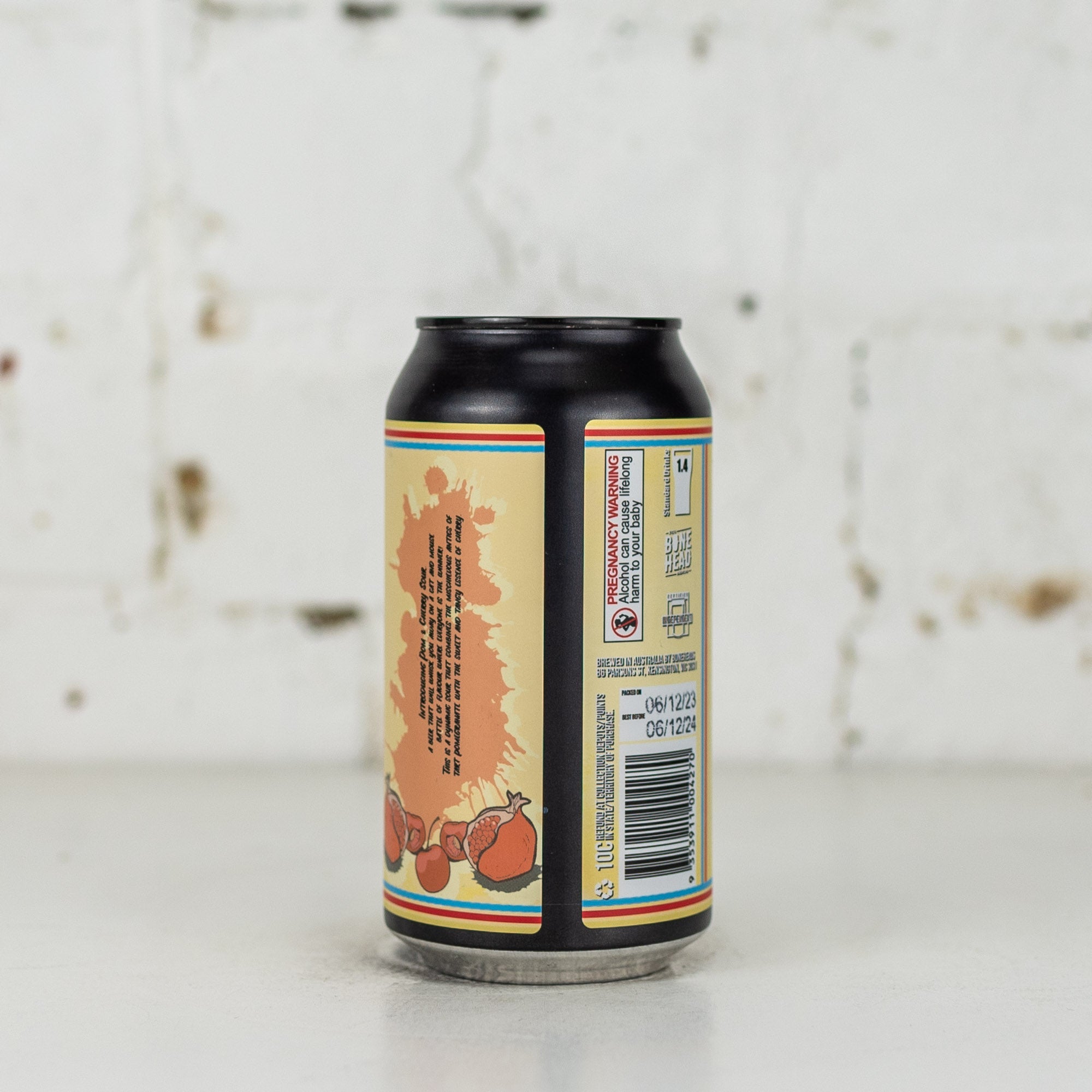 Bonehead x Whitehart 'Pom & Cherry' Sour