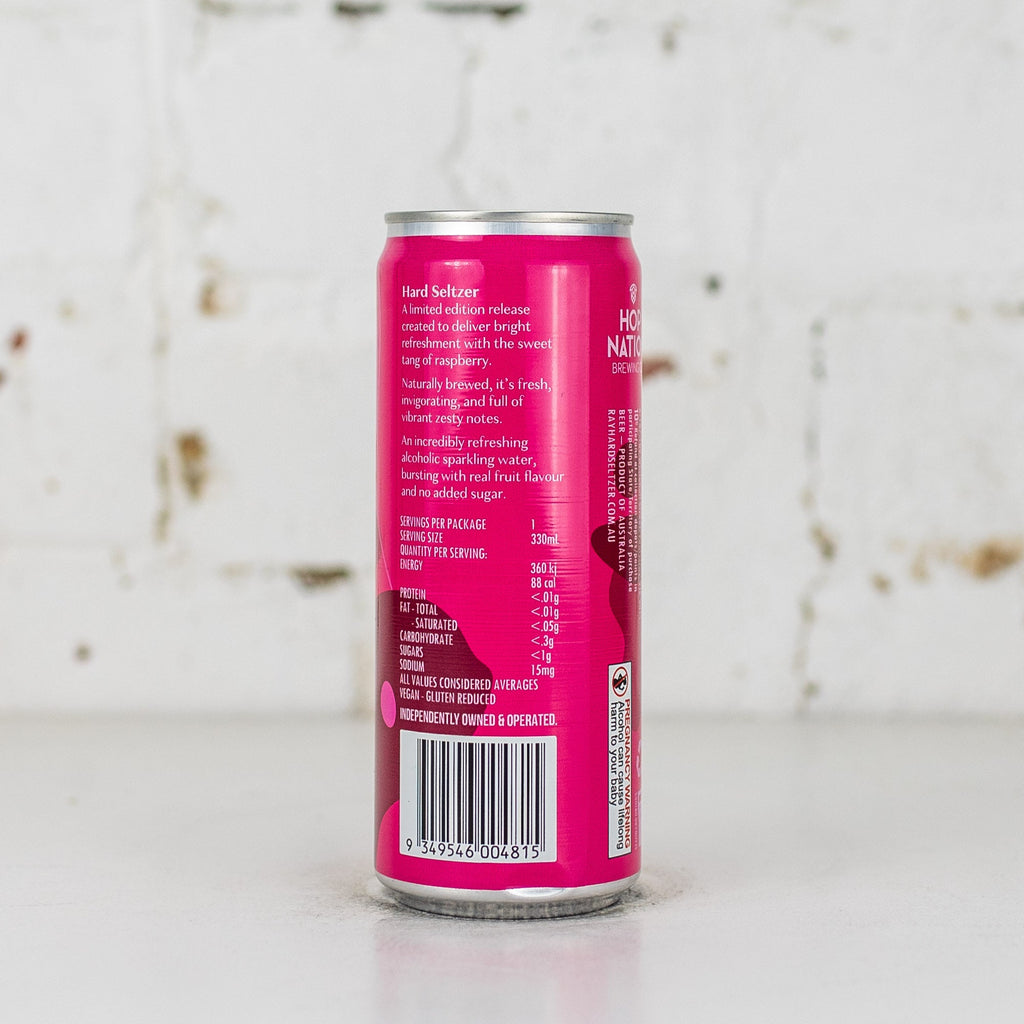 Hop Nation - Ray Raspberry Lemonade Seltzer