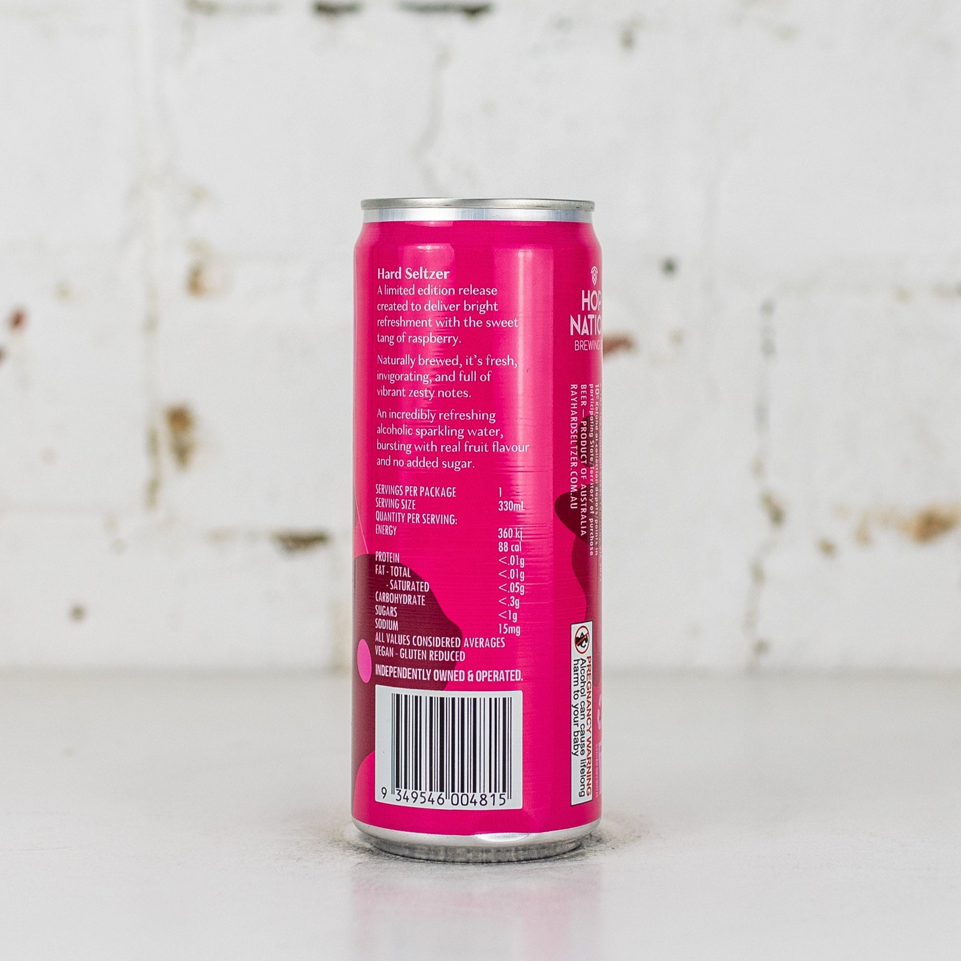 Hop Nation - Ray Raspberry Lemonade Seltzer