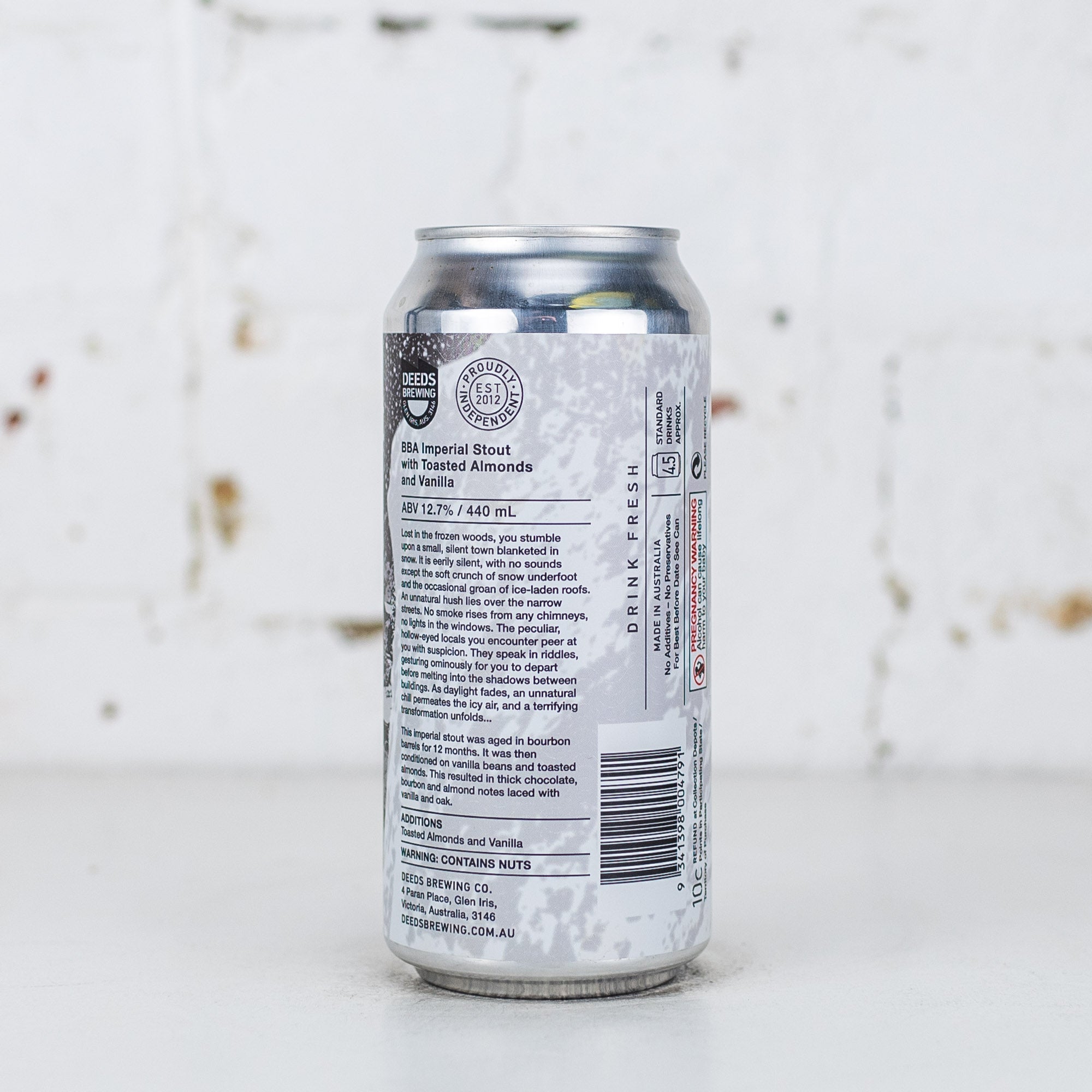Deeds - Silent Town BBA Imperial Stout with Almond & Vanilla