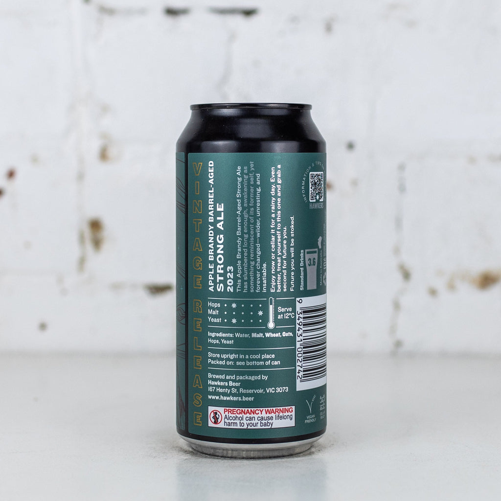 Hawkers - Apple Brandy Barrel Aged Strong Ale 2023