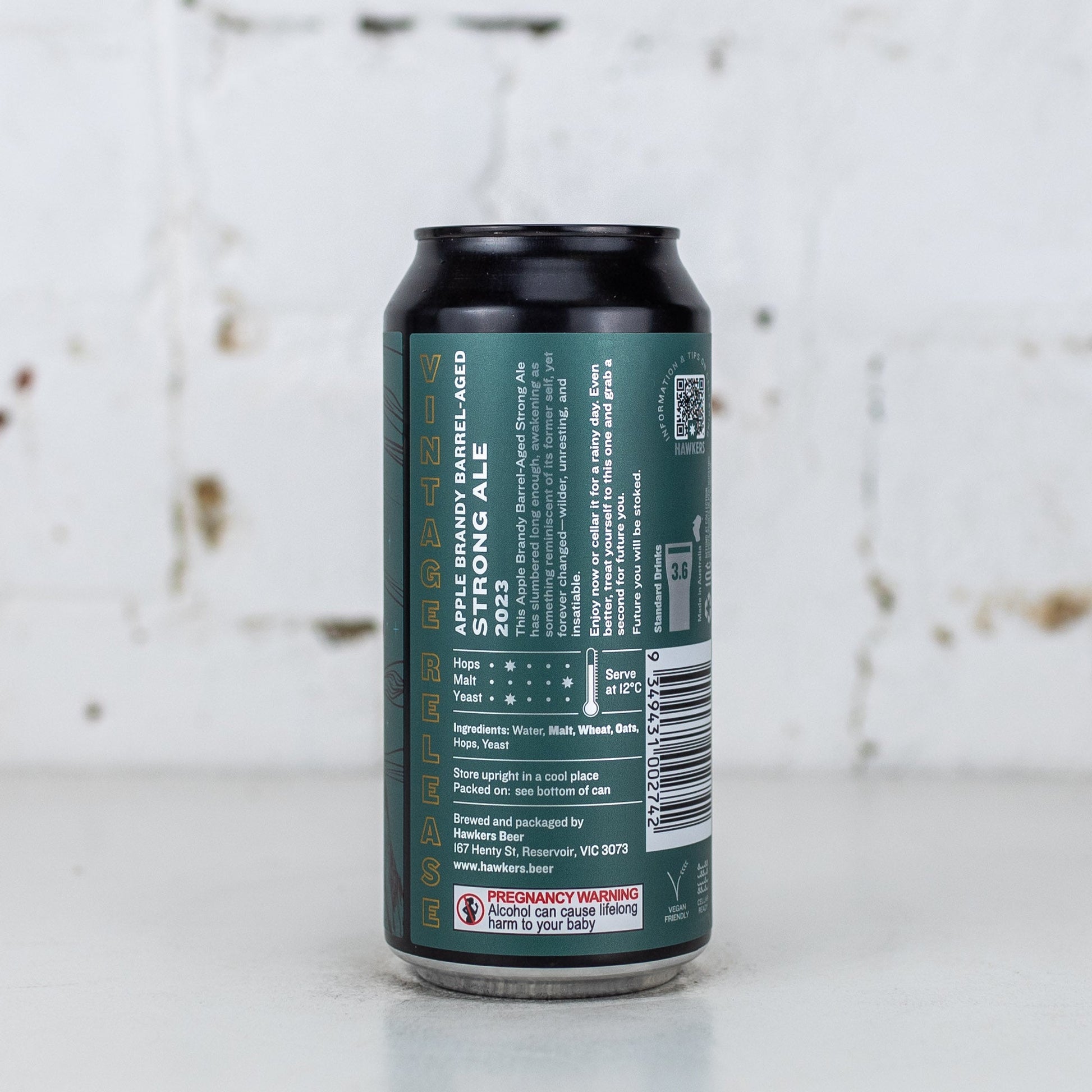 Hawkers - Apple Brandy Barrel Aged Strong Ale 2023