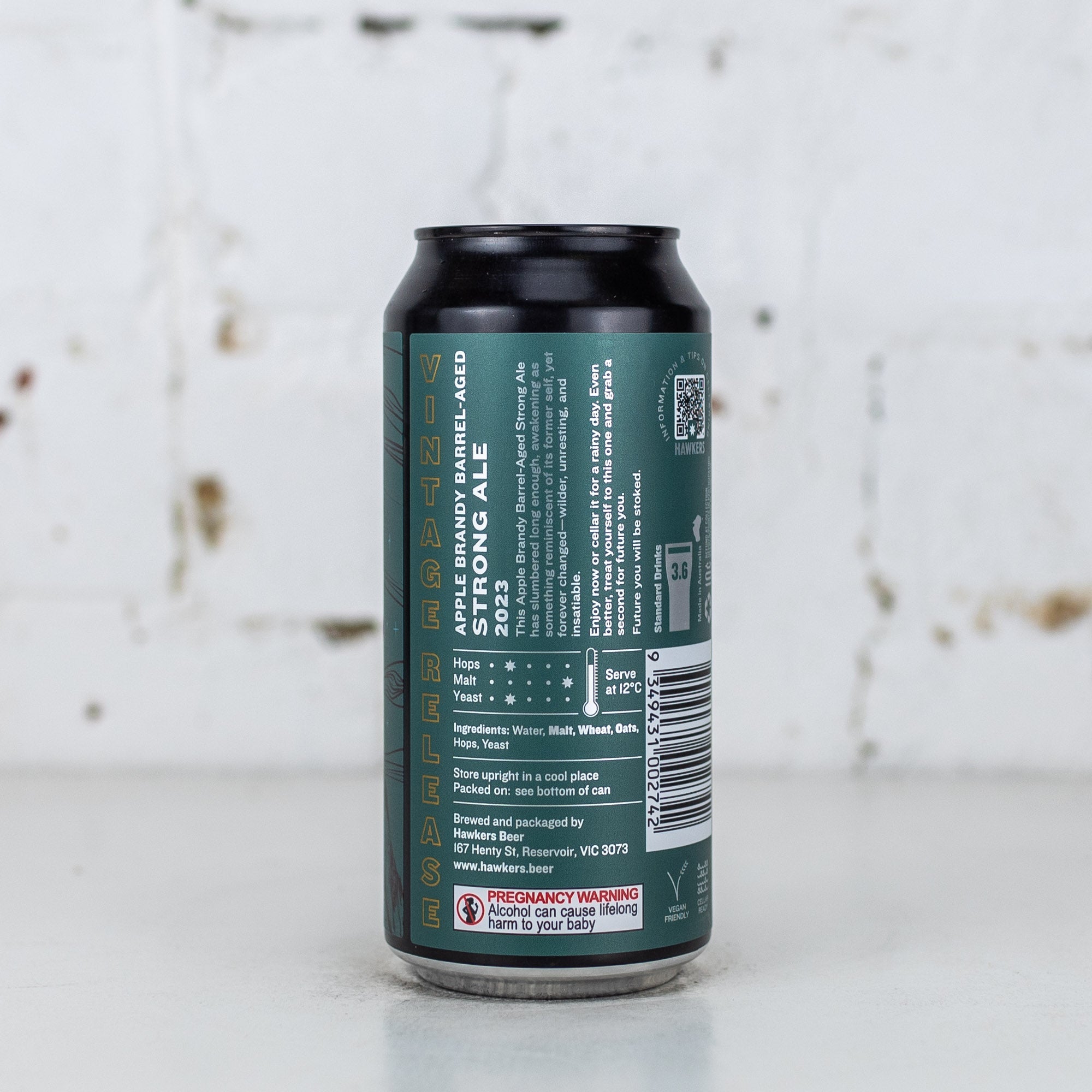 Hawkers - Apple Brandy Barrel Aged Strong Ale 2023