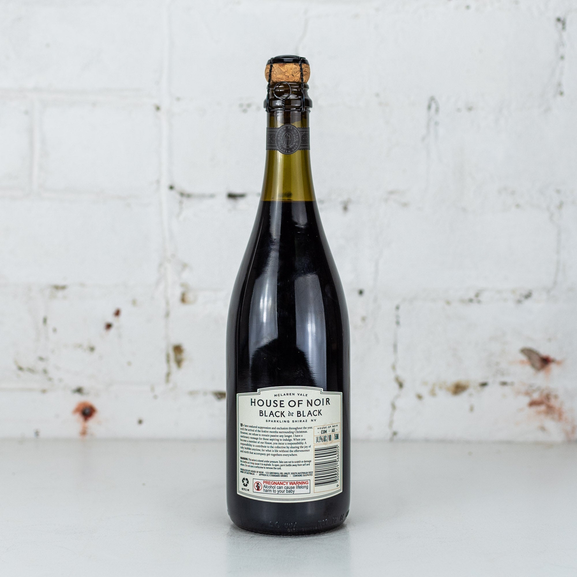 House of Noir - Sparkling Shiraz NV 750ml