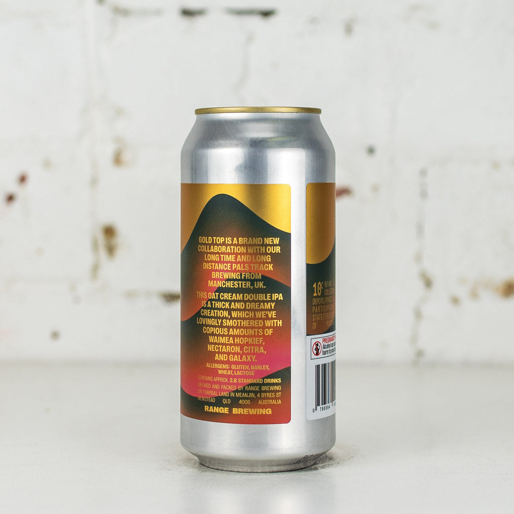 Range x Track 'Gold Top' Oat Cream DIPA