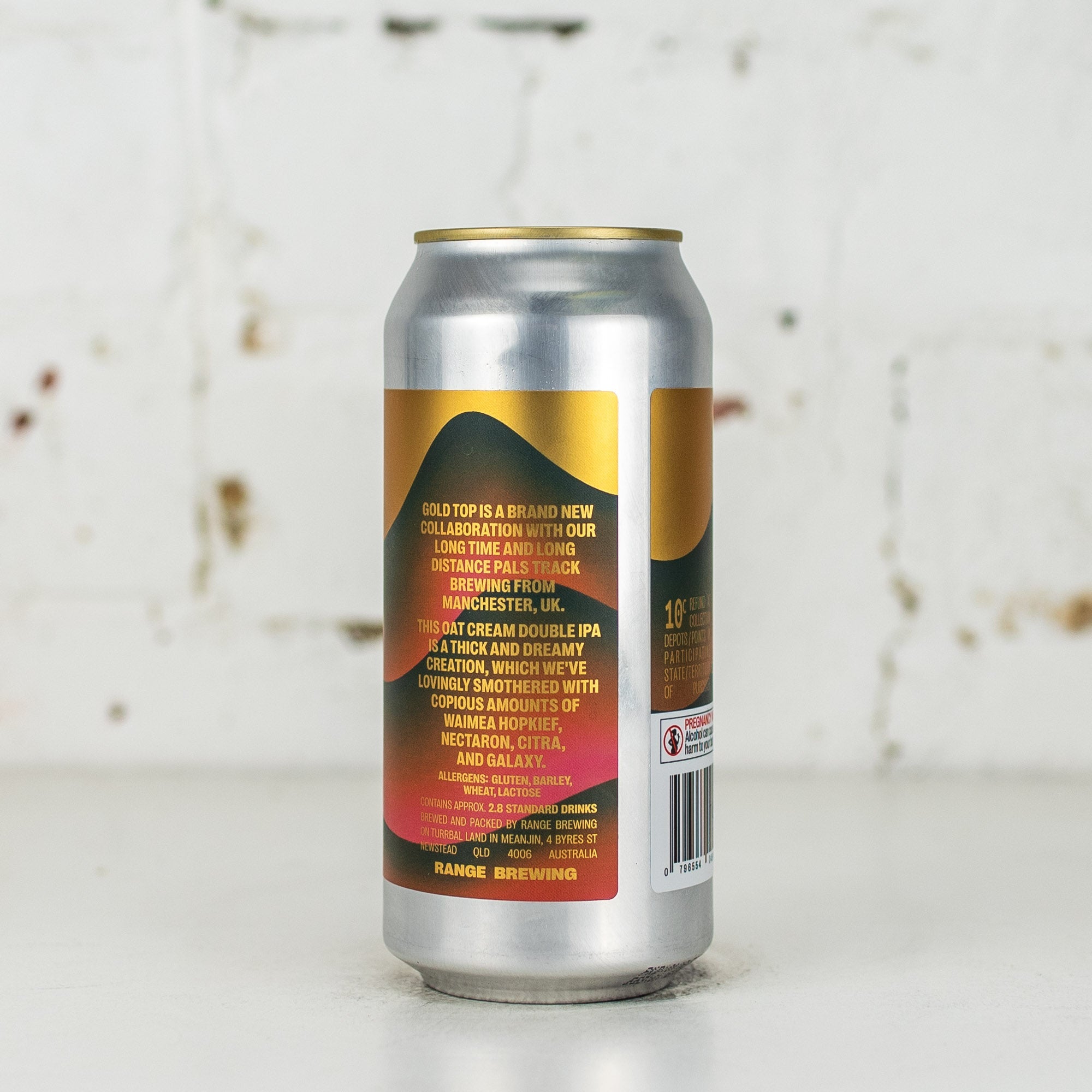Range x Track 'Gold Top' Oat Cream DIPA