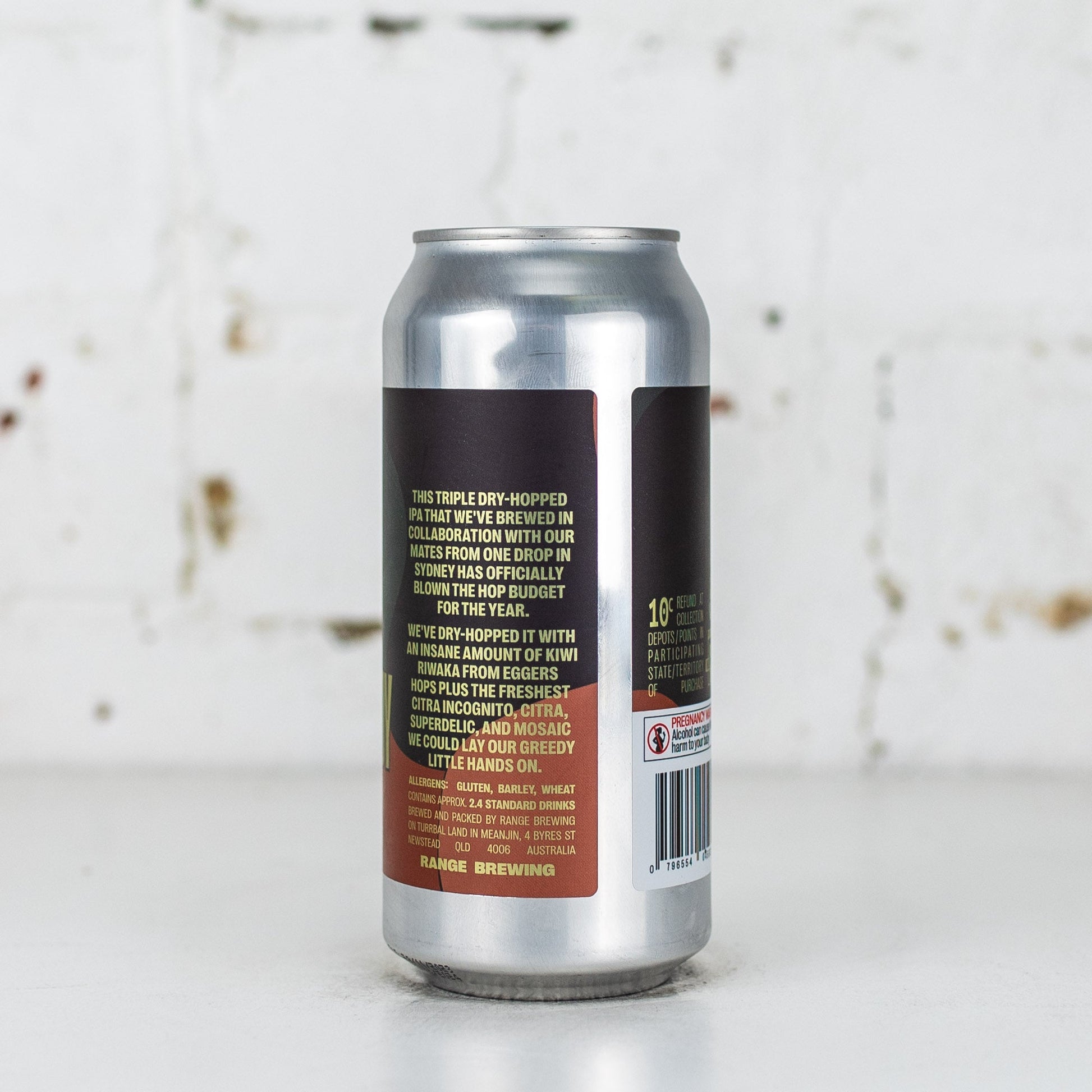 Range x One Drop 'Greedy Cowboy' TDH IPA