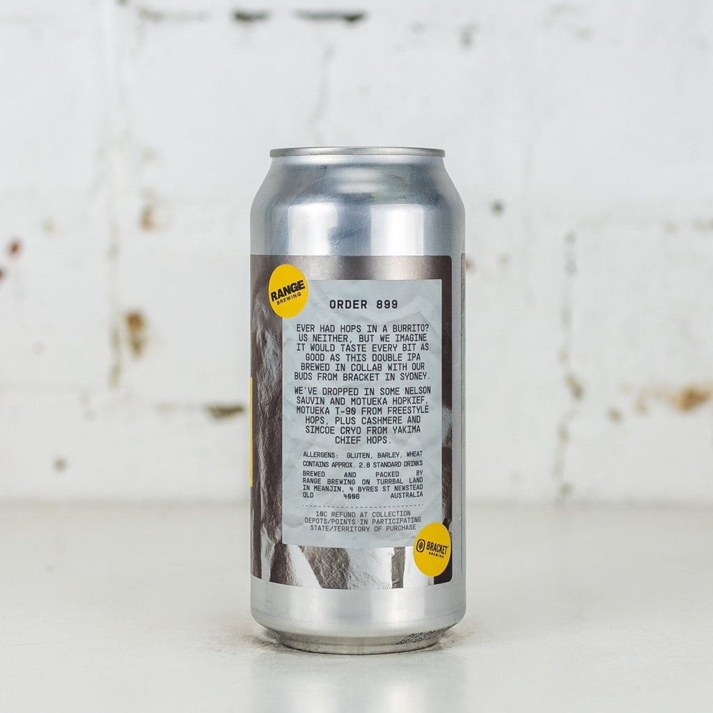 Range x Bracket 'Hop Burrito' Hazy DIPA