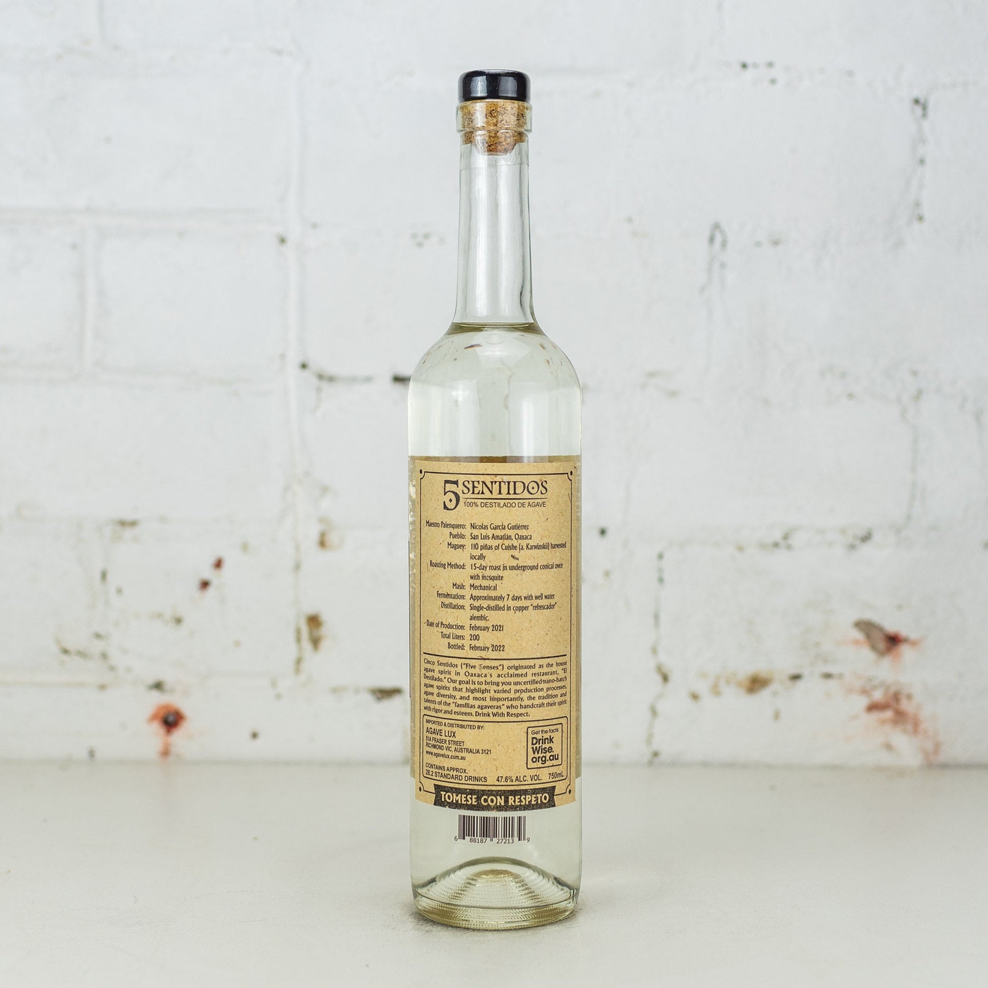 5 Sentidos - Cuishe by Nicolas Garcia 700ml
