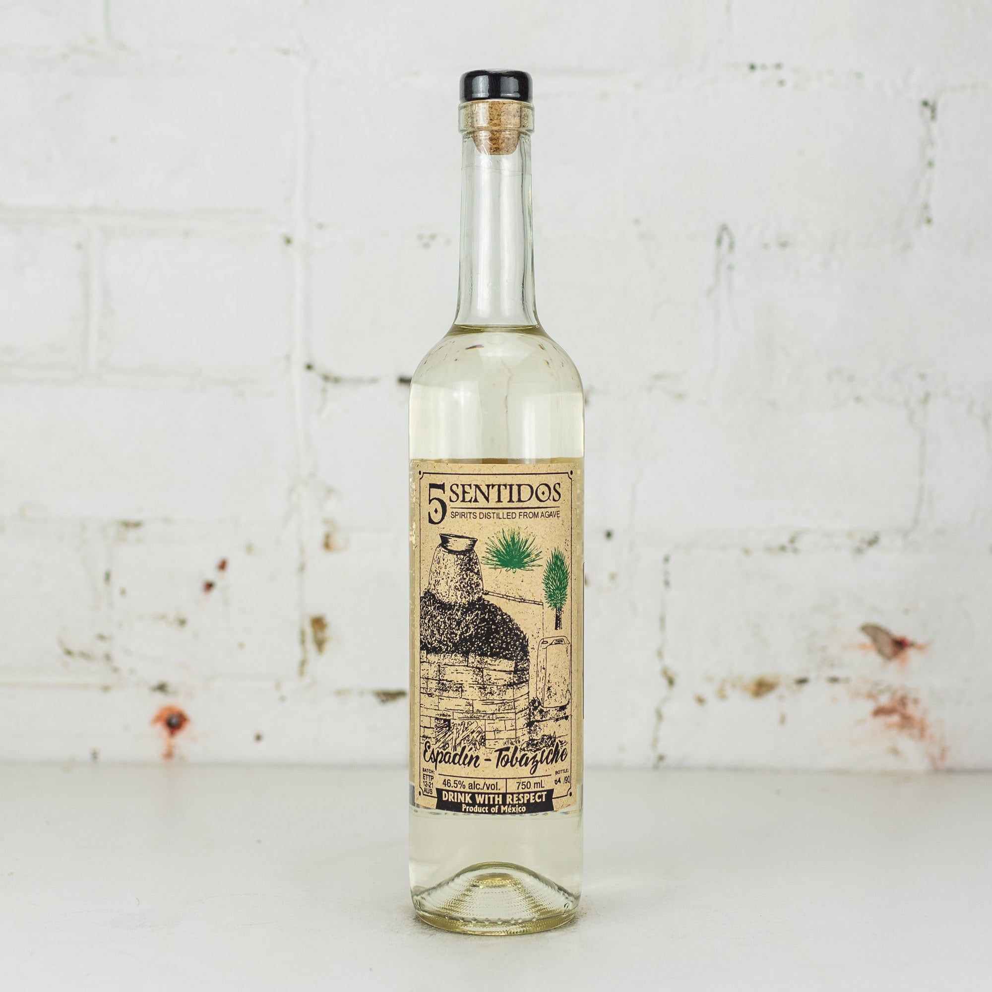 5 Sentidos - Espadin Tobaziche Batch 2 700ml