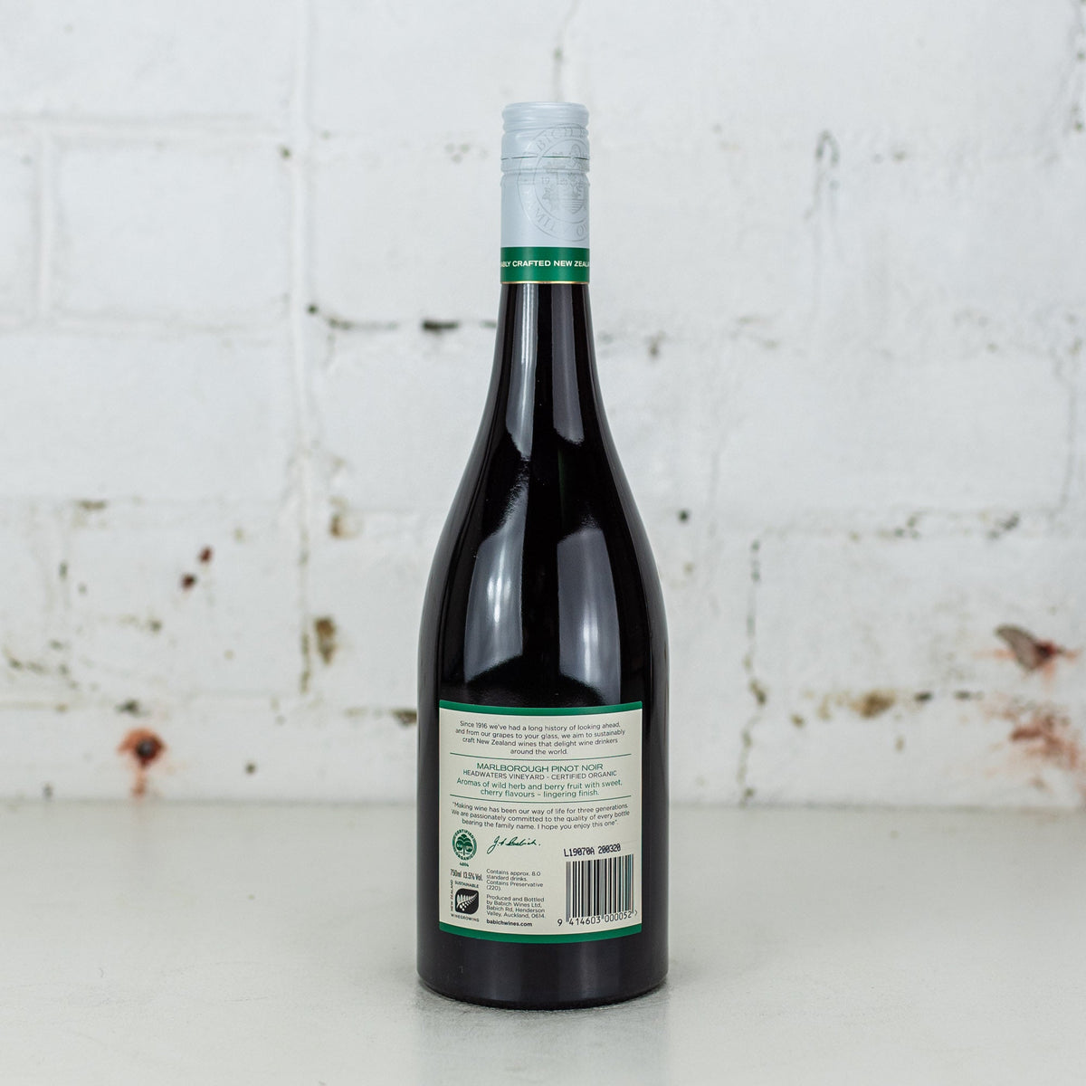 Babich - Organic Marlborough Pinot Noir 750ml