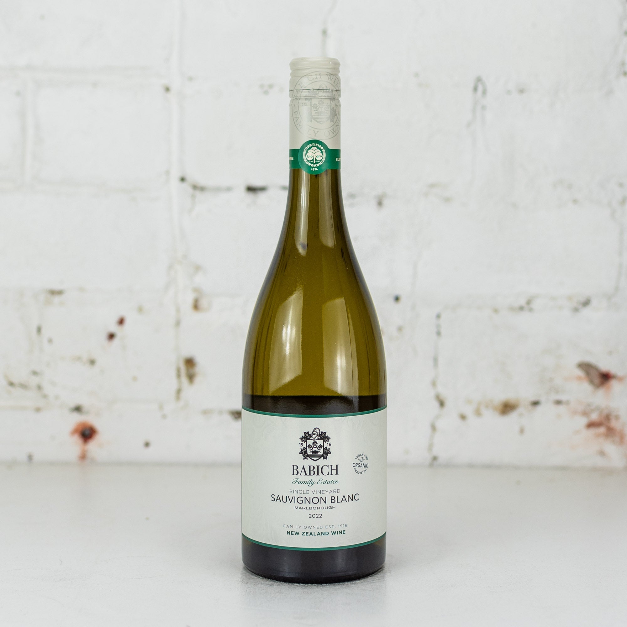 Babich - Organic Marlborough Sauvignon Blanc 750ml