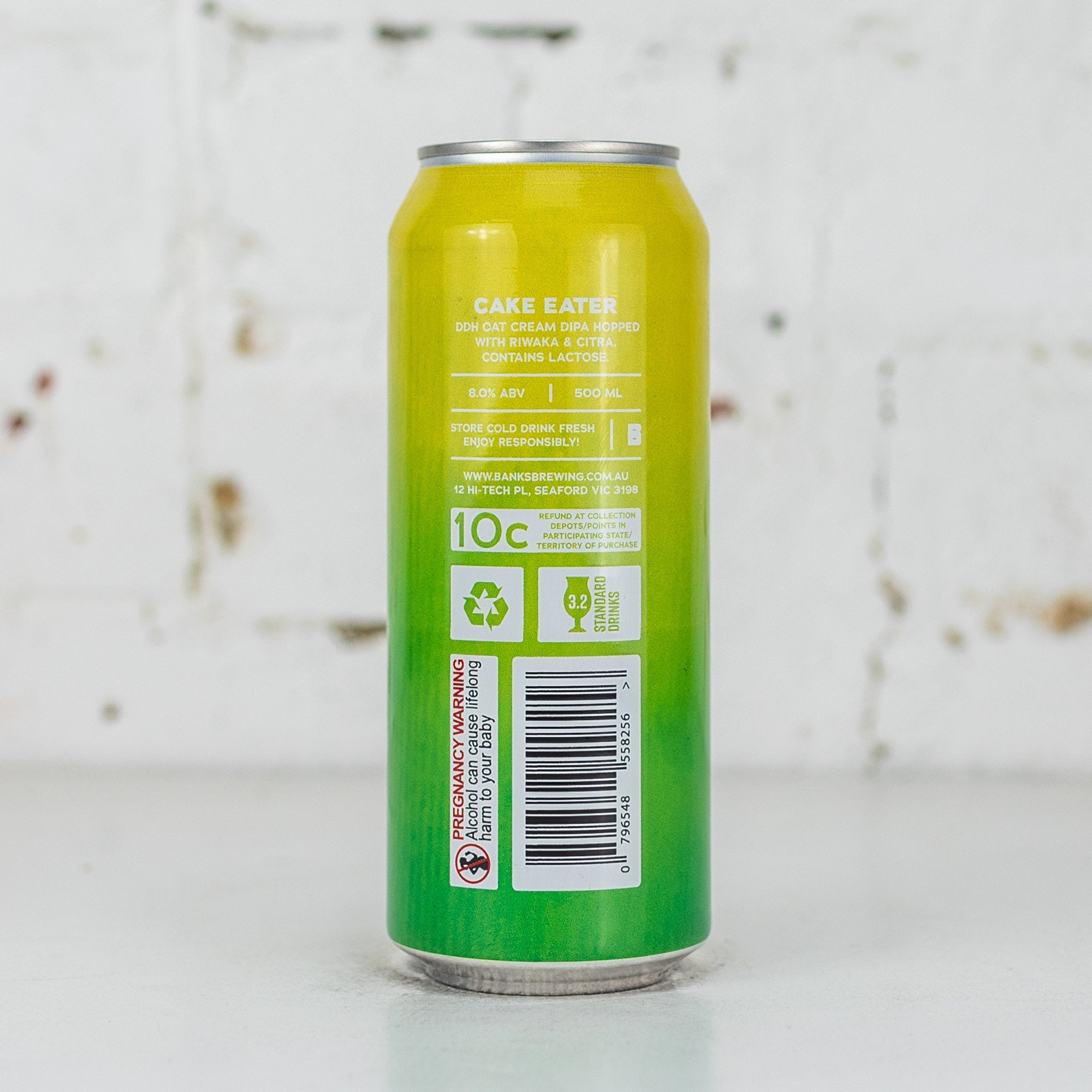 Banks - Cake Eater: Citra & Riwaka DDH Oat Cream DIPA