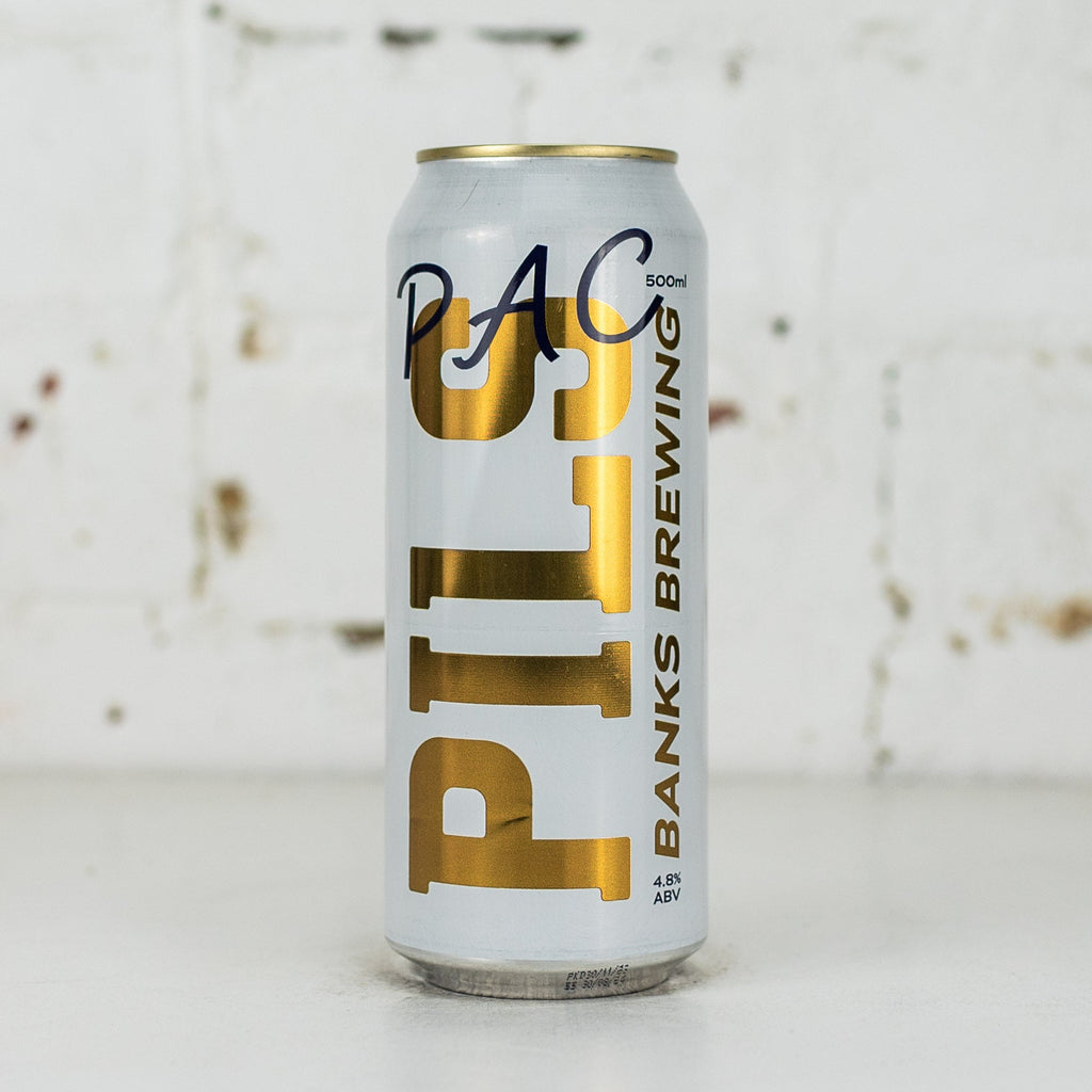 Banks - Pac Pils West Coast Pilsner 500ml