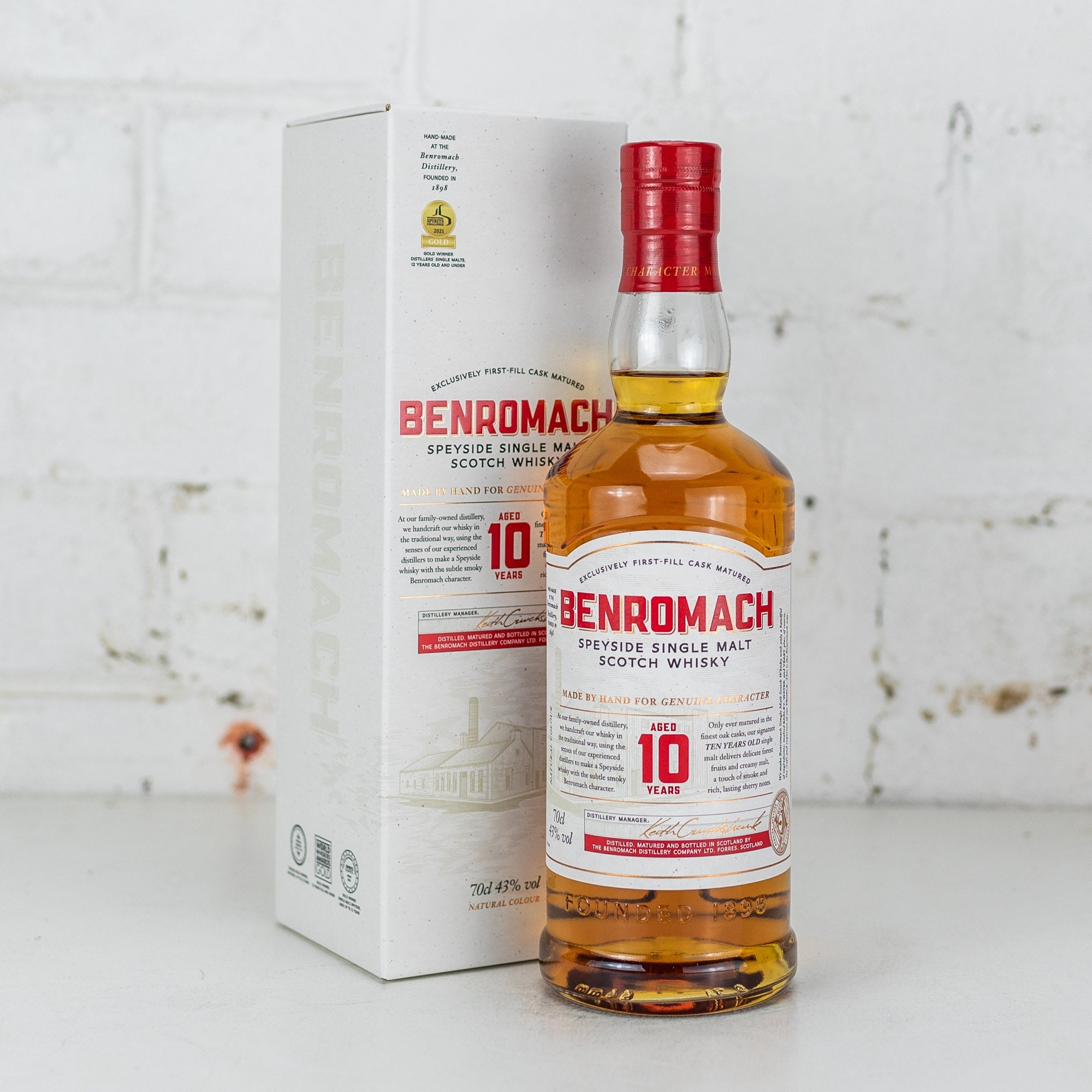 Benromach - 10YO Single Malt Scotch Whisky 700ml