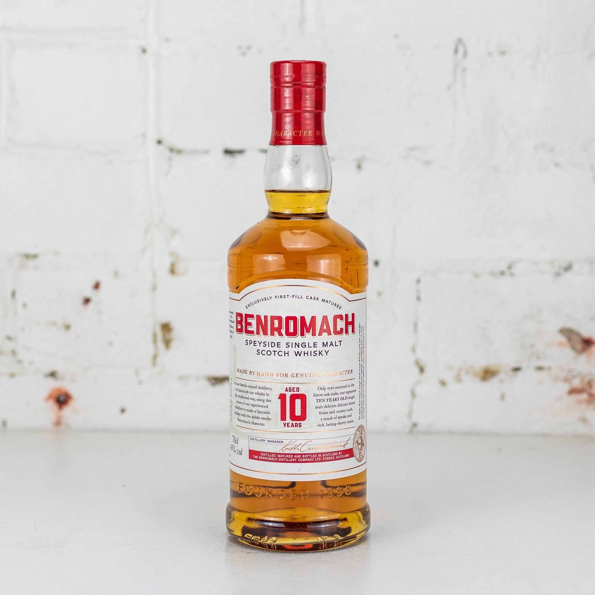 Benromach - 10YO Single Malt Scotch Whisky 700ml
