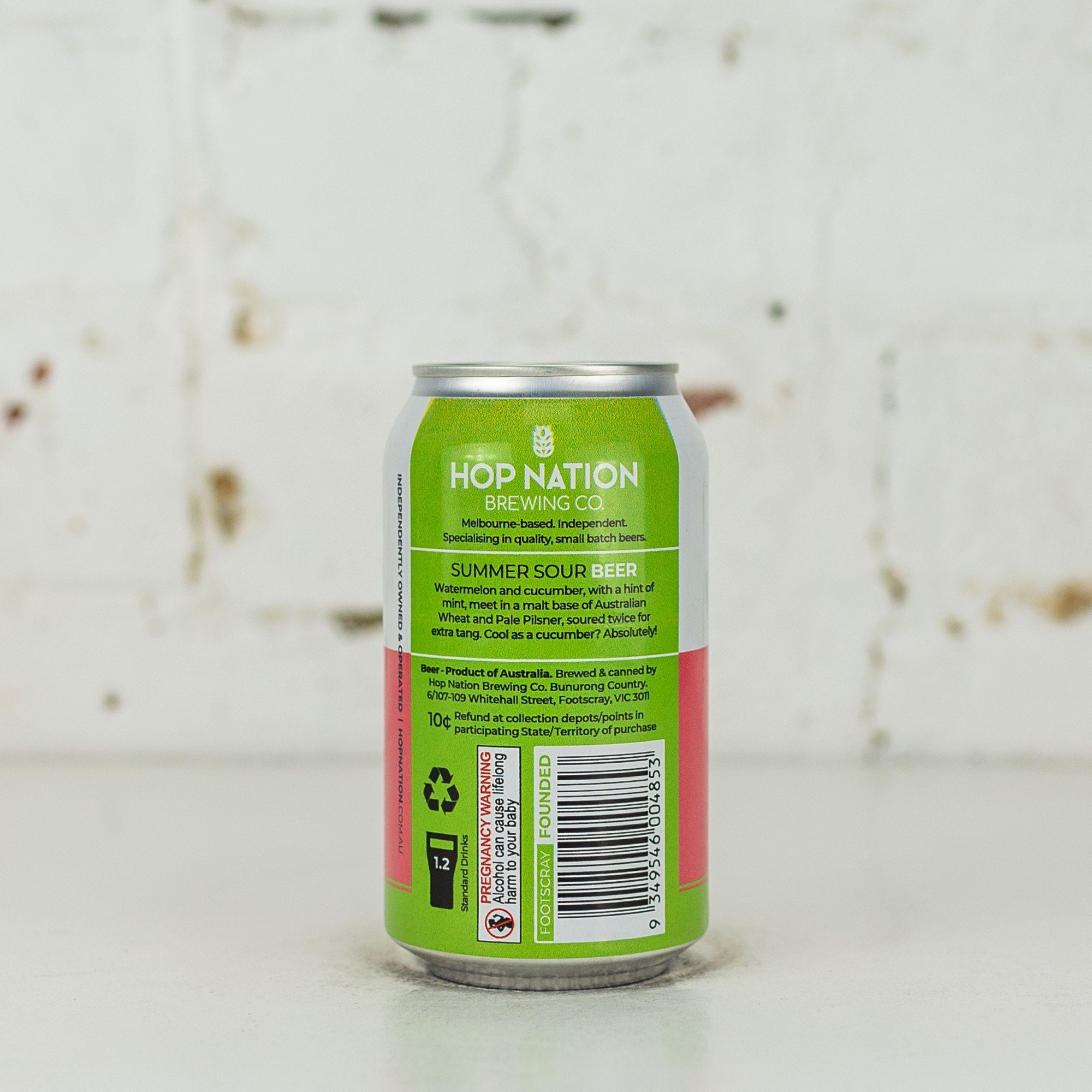 Hop Nation - Summer Sour with Cucumber, Mint & Watermelon