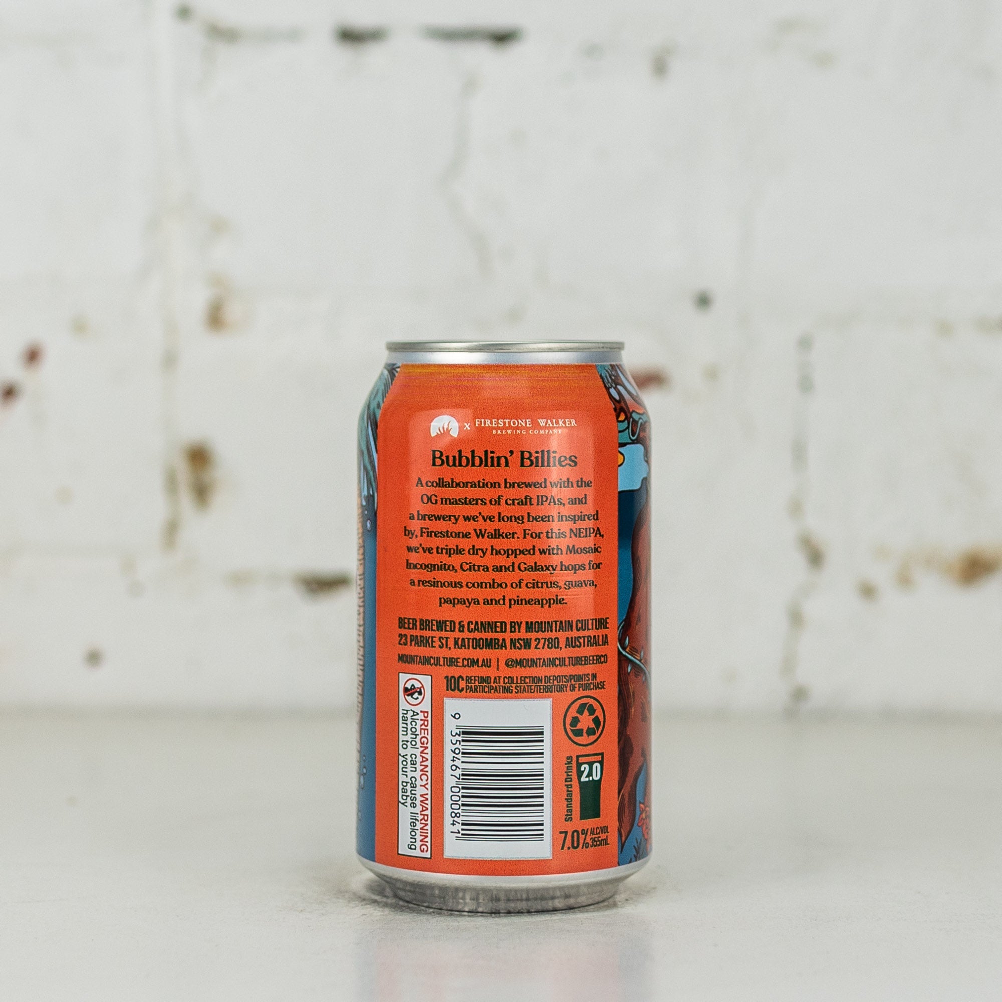 Mountain Culture x Firestone Walker 'Bubblin' Billies' NEIPA