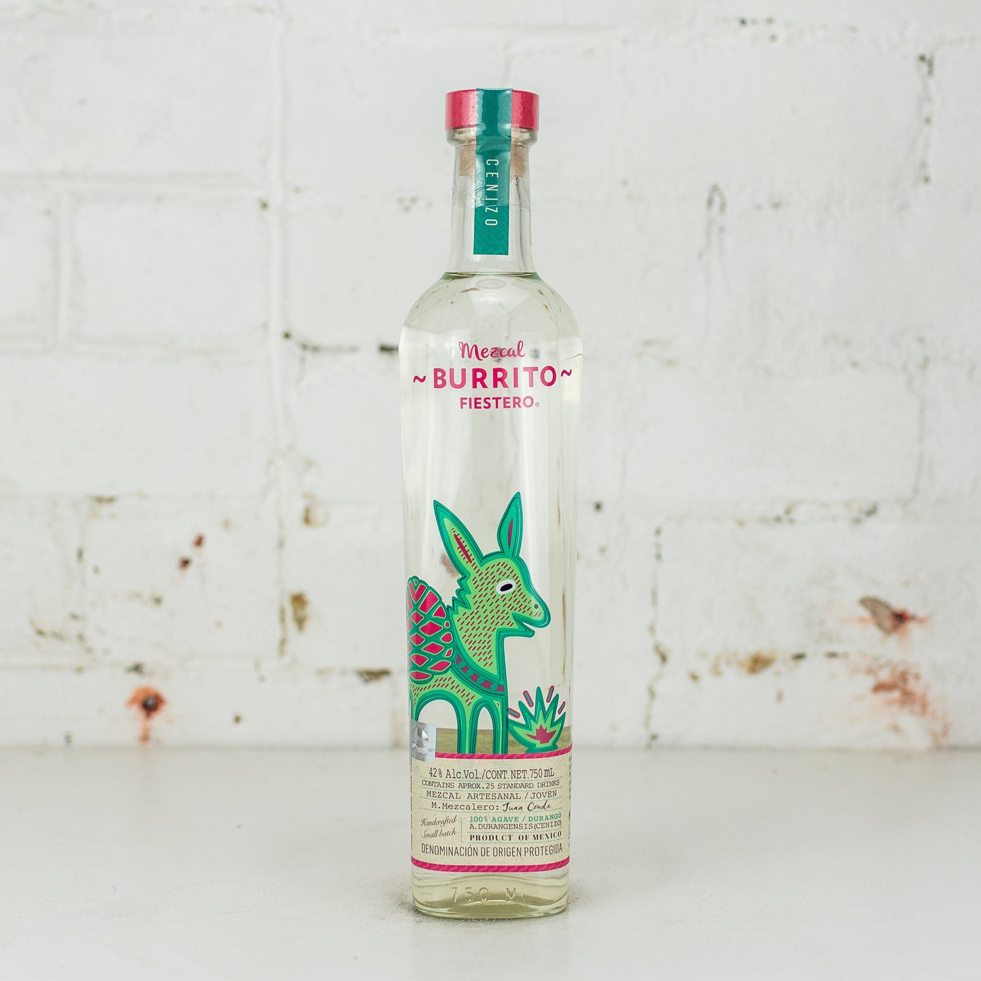 Burrito Fiestero - Cenizo Mezcal 700ml