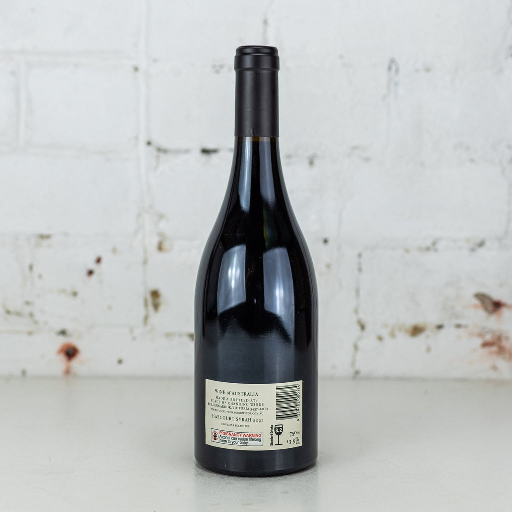 Place of Changing Winds - Harcourt Syrah 2021 750ml