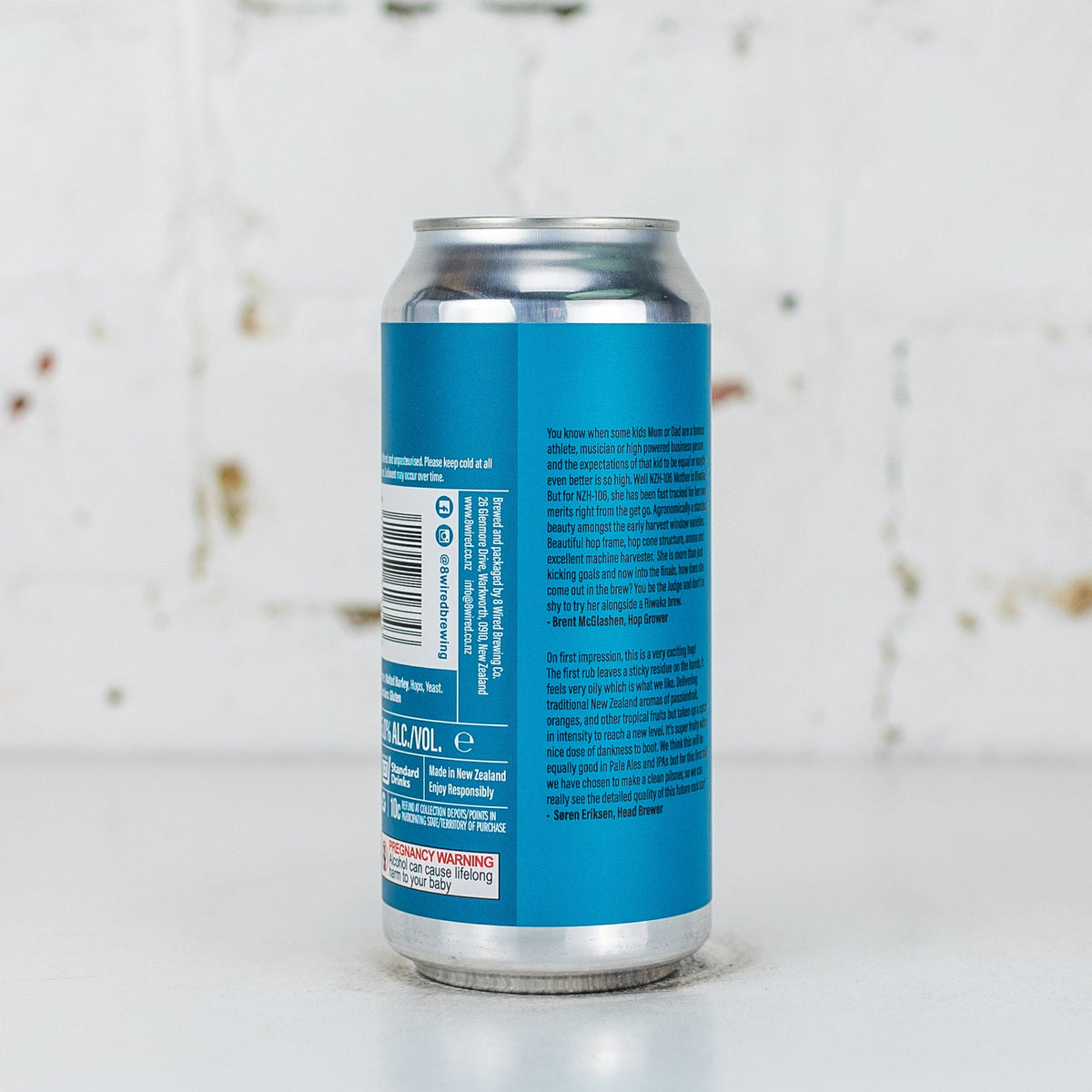 8 Wired - Bract NZH 106 Single Hop Pilsner