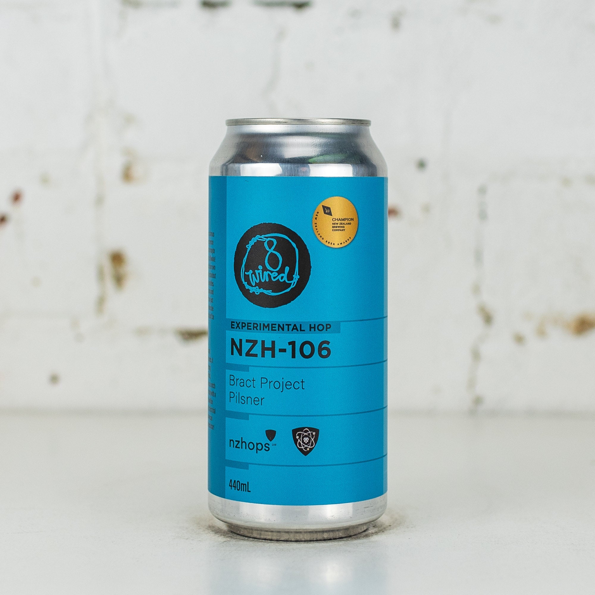 8 Wired - Bract NZH 106 Single Hop Pilsner