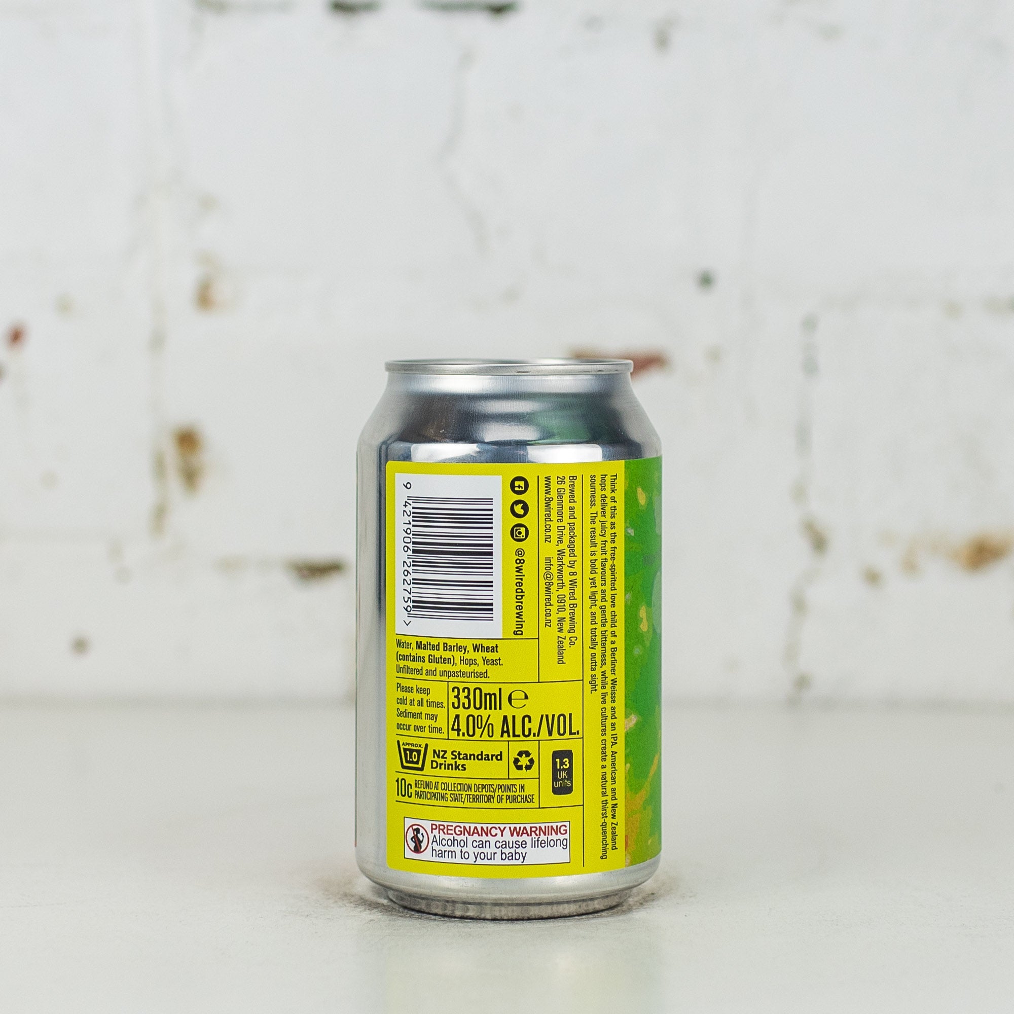 8 Wired - Hippy Berliner Sour Pale Ale
