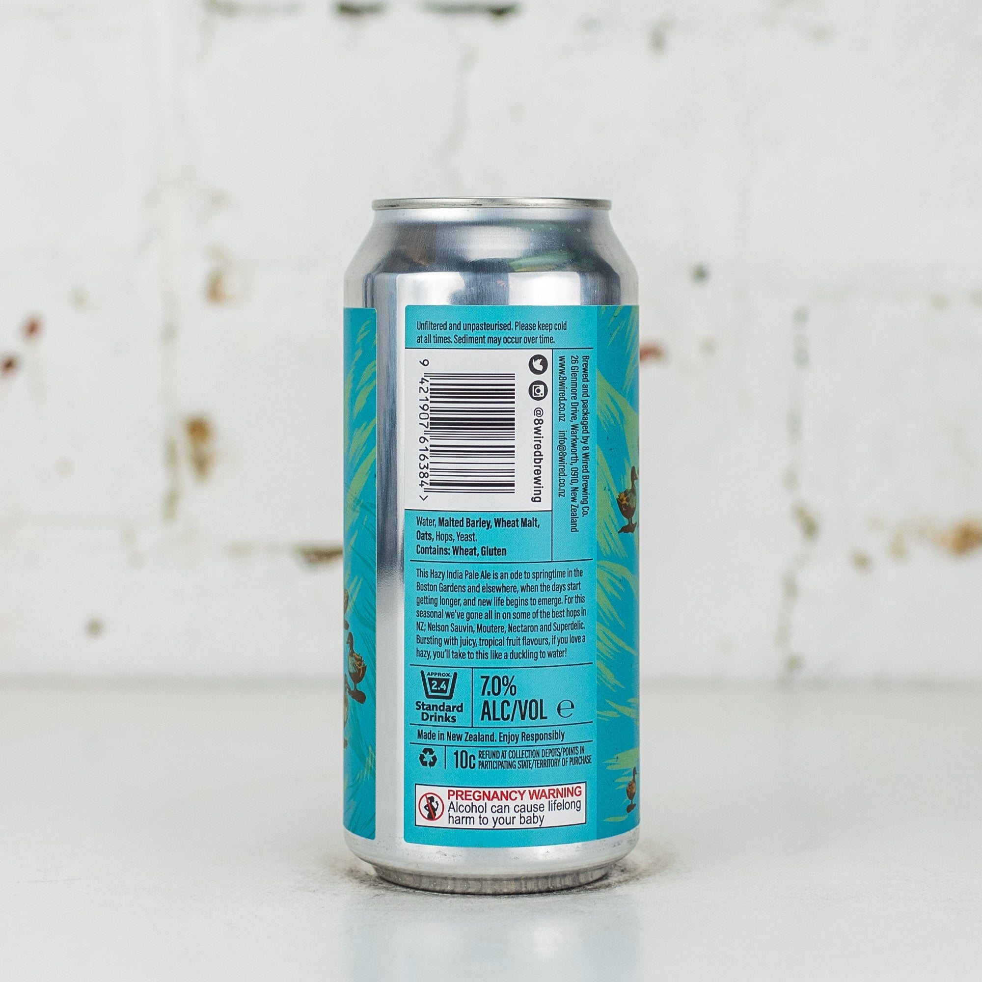 8 Wired - Make Way For Ducklings Hazy NZIPA