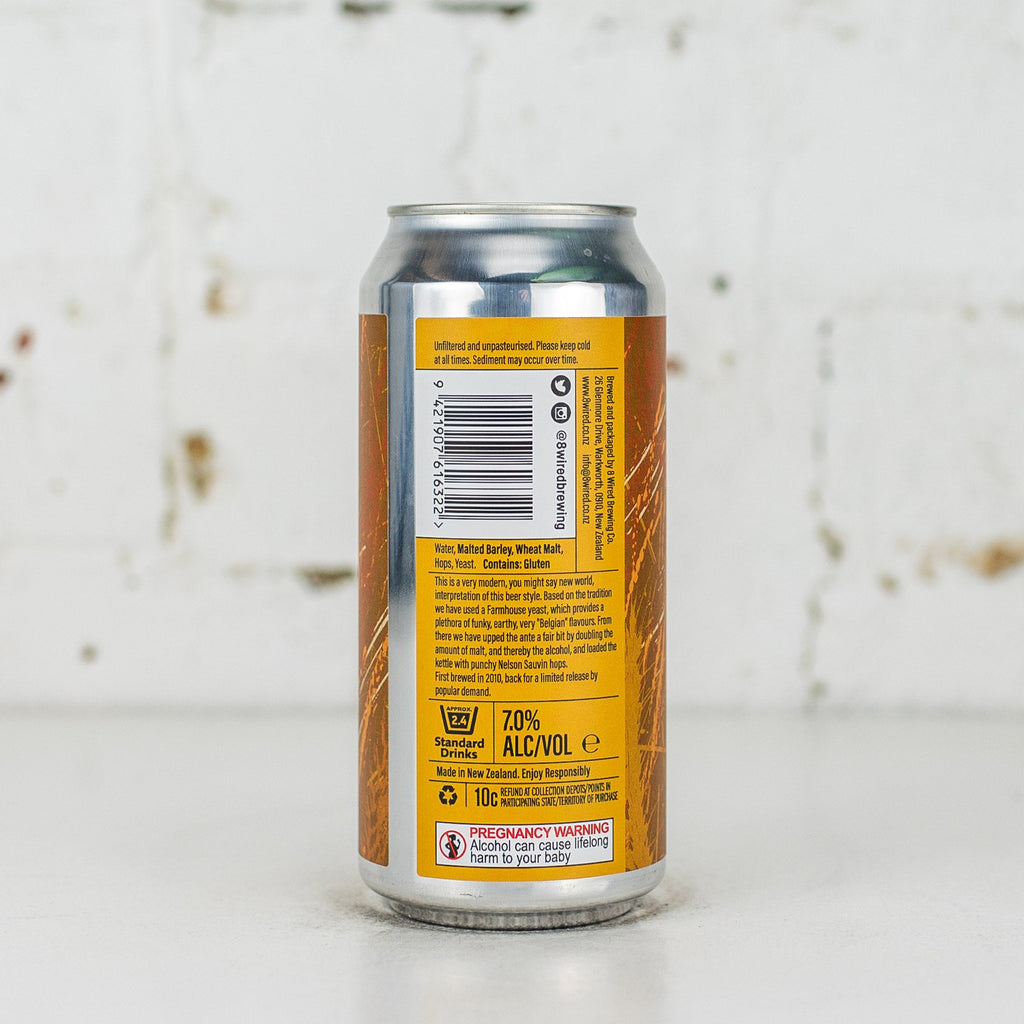 8 Wired - Saison Sauvin Belgian Style Saison