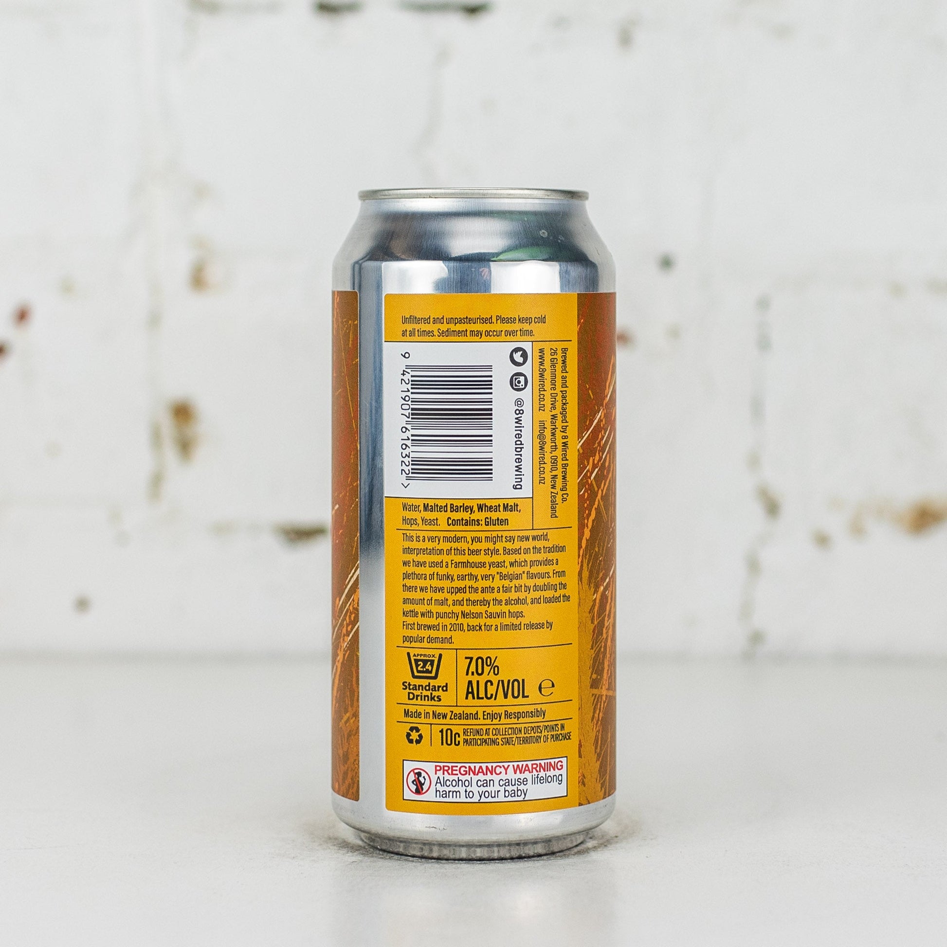 8 Wired - Saison Sauvin Belgian Style Saison