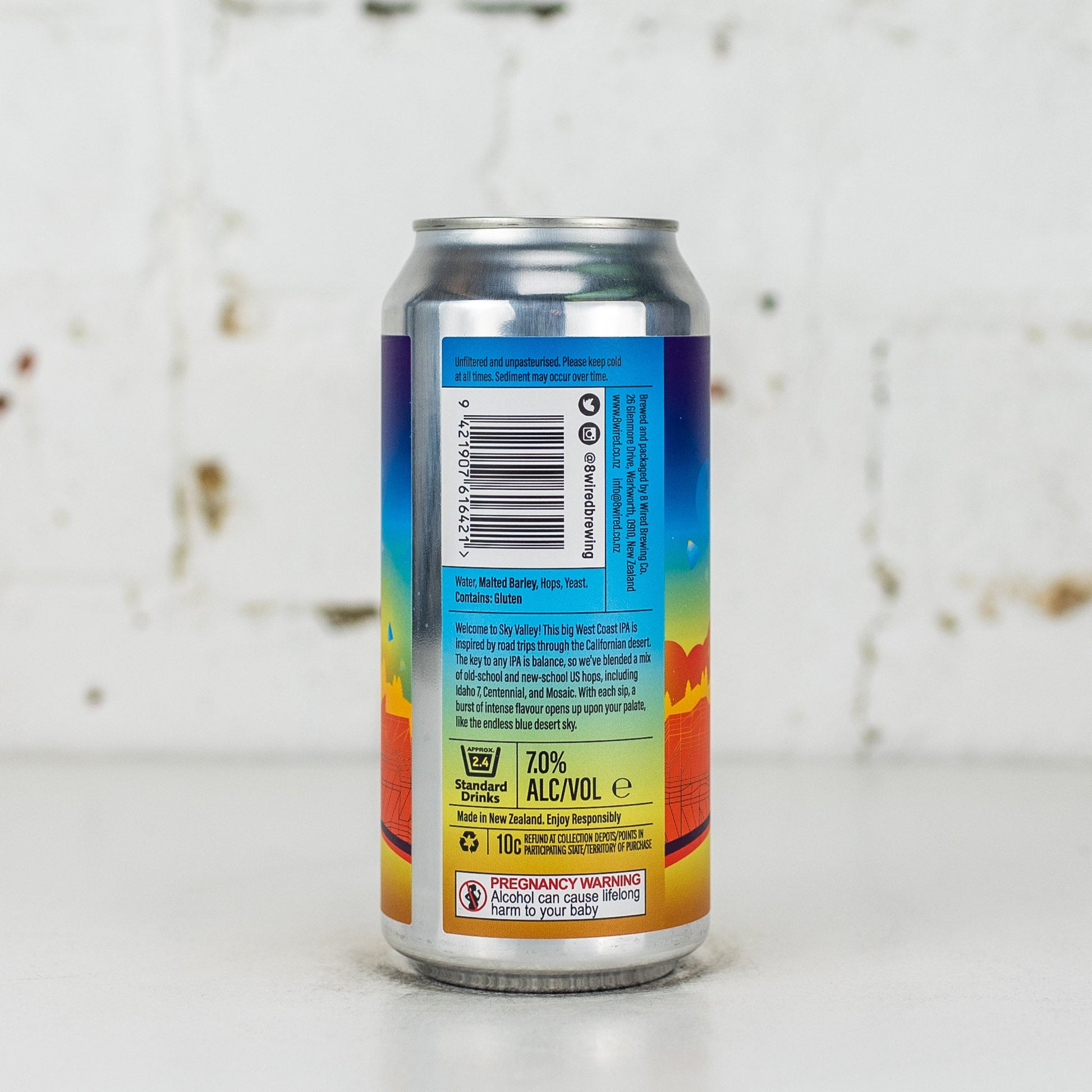 8 Wired - Sky Valley West Coast IPA