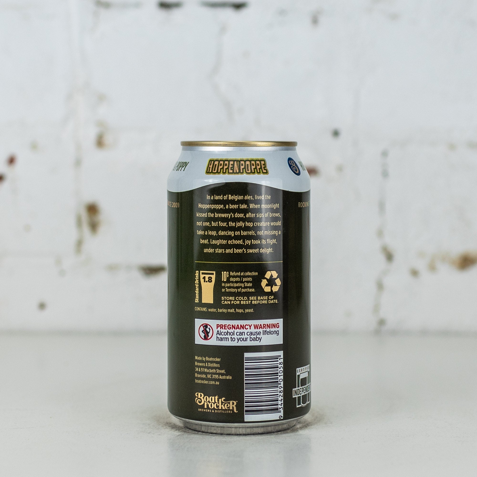 Boatrocker - Hoppenpoppe Hoppy Belgian Ale