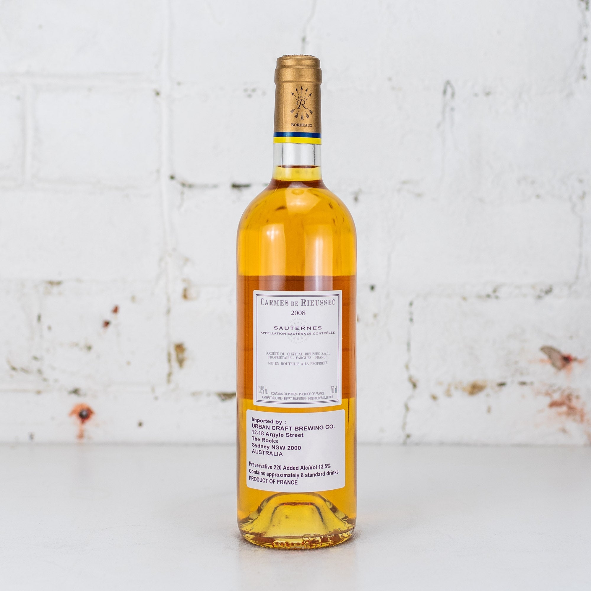 Carmes De Rieussec - Sauternes 2008 750ml