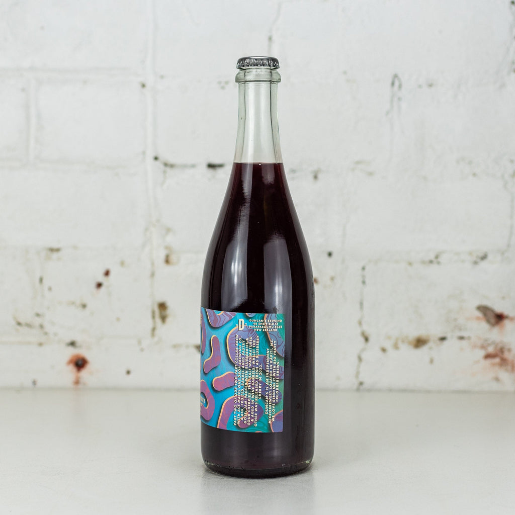 Duncan's x One Drop 'Blueberry Cherry Barrel Aged Edition 2023' Pastry Gose 750ml