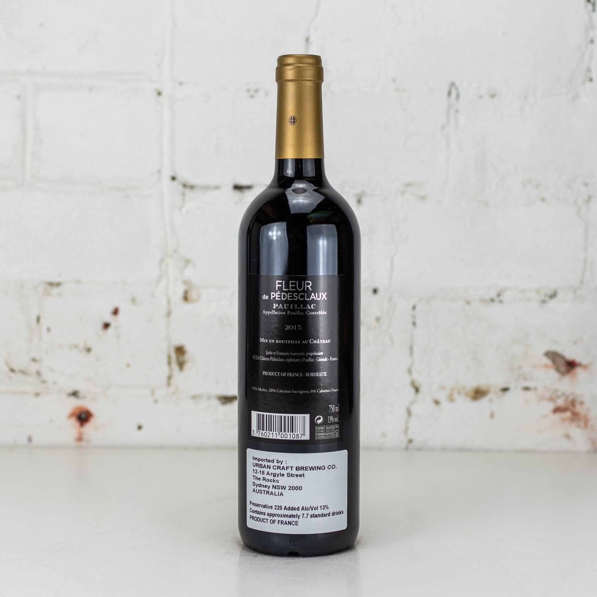 Chateau Pedesclaux - Fleur De Pedesclaux Pauillac 2015 750ml