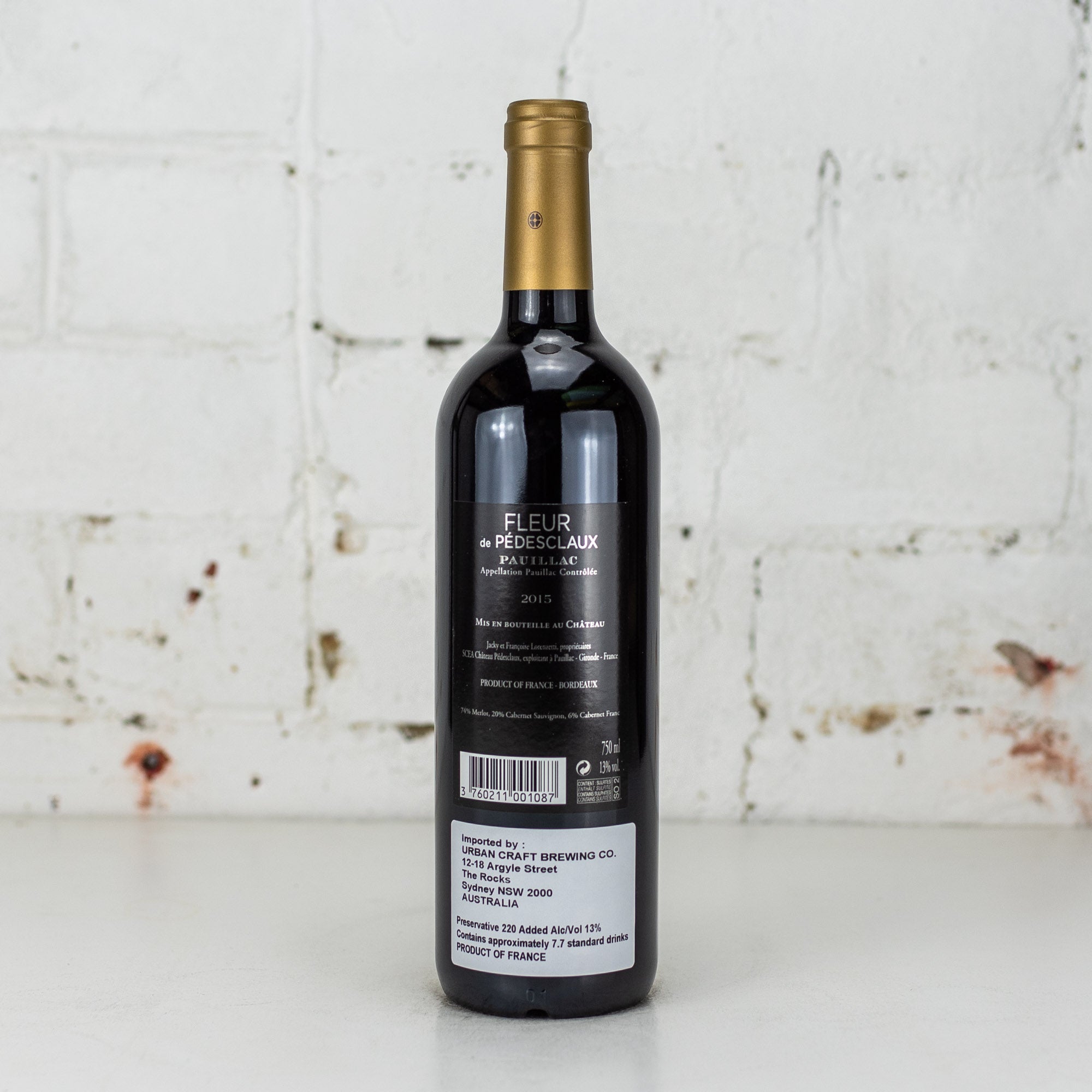Chateau Pedesclaux - Fleur De Pedesclaux Pauillac 2015 750ml