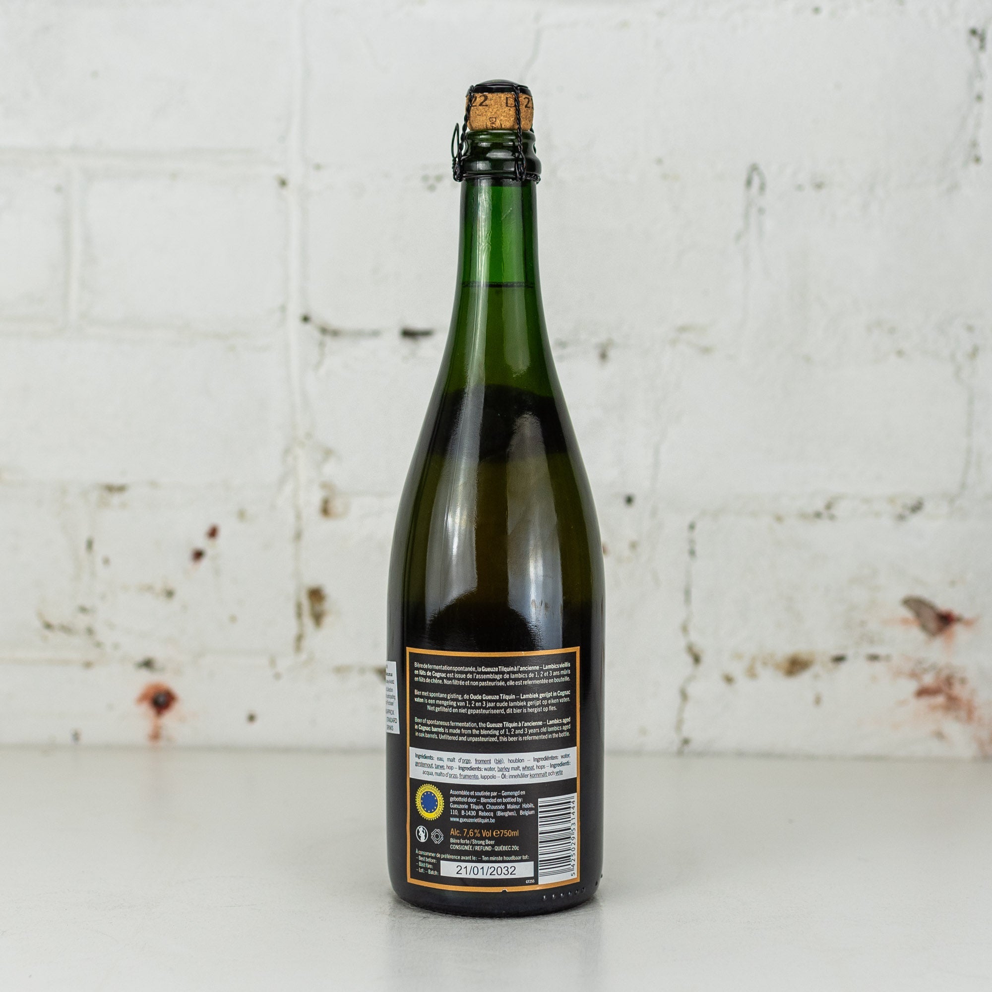 Tilquin - Oude Gueuze Lambics Vieillis en Fûts de Cognac 21/22 750ml