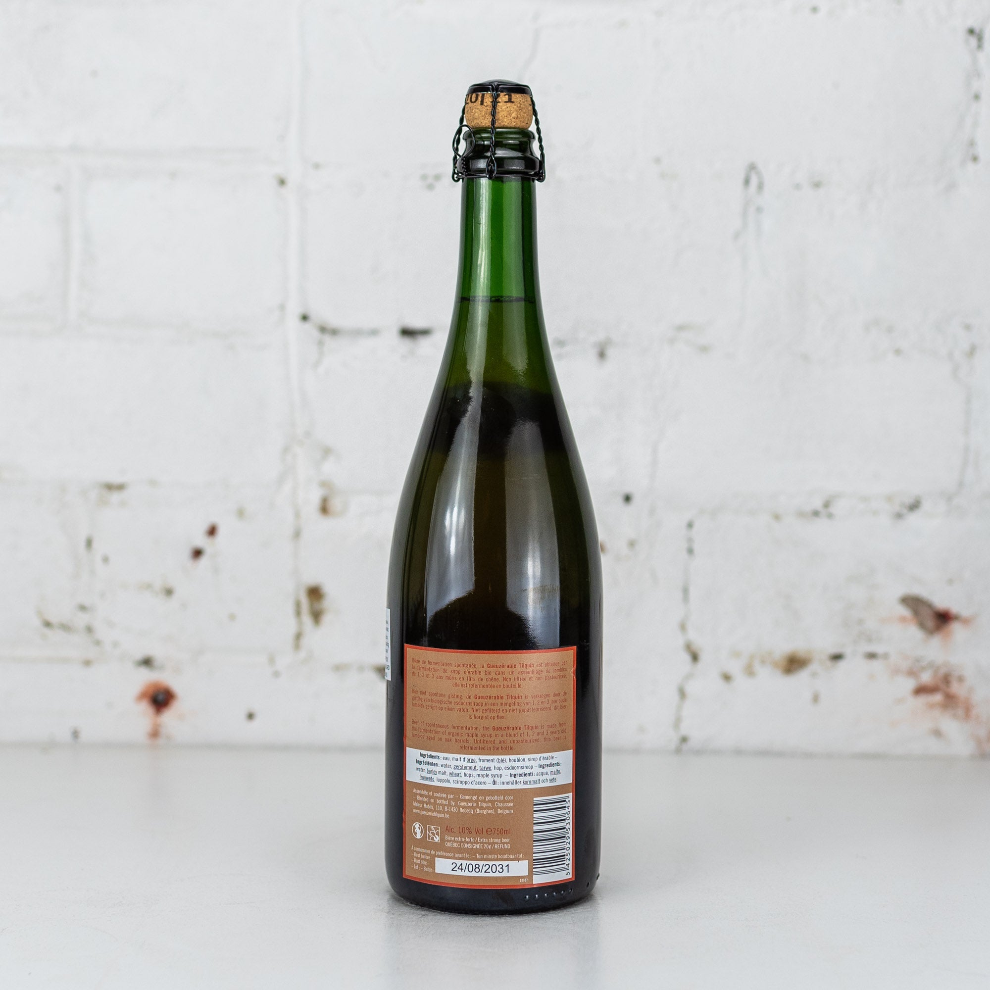 Tilquin - Gueuzerable Canadian Maple Syrup Lambic 2020/2021 750ml