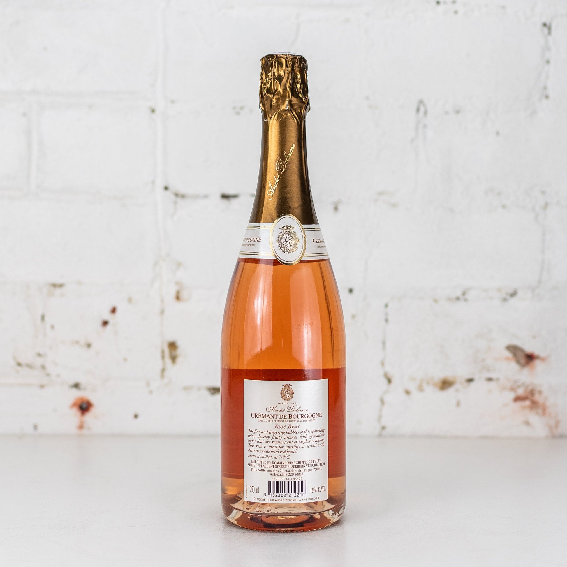 Andre Delorme - Cremant de Bourgogne Rose Brut 750ml