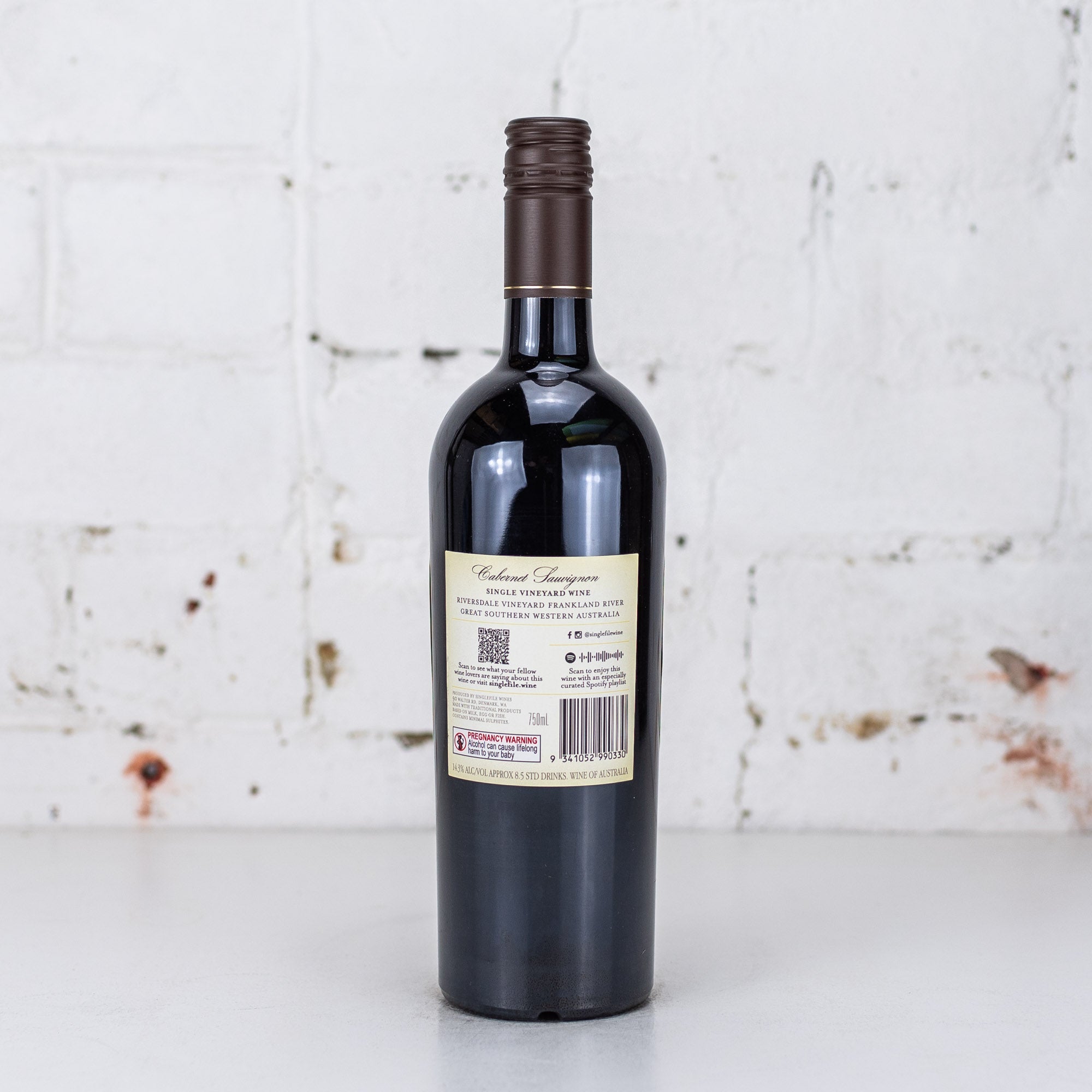 Singlefile - Frankland River Cabernet Sauvignon 2022 750ml