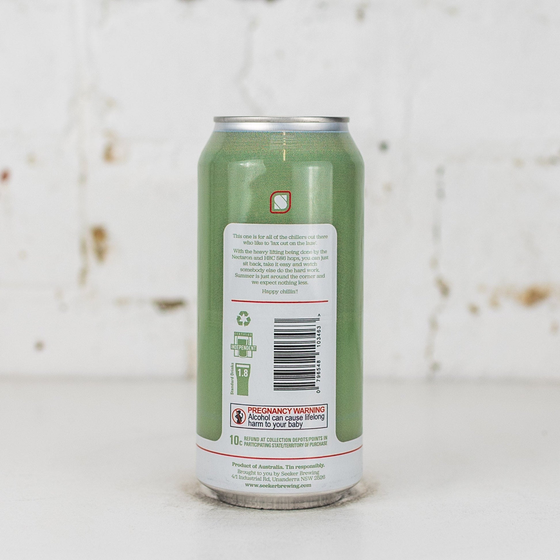 Seeker - Laxin' Out Hazy Pale