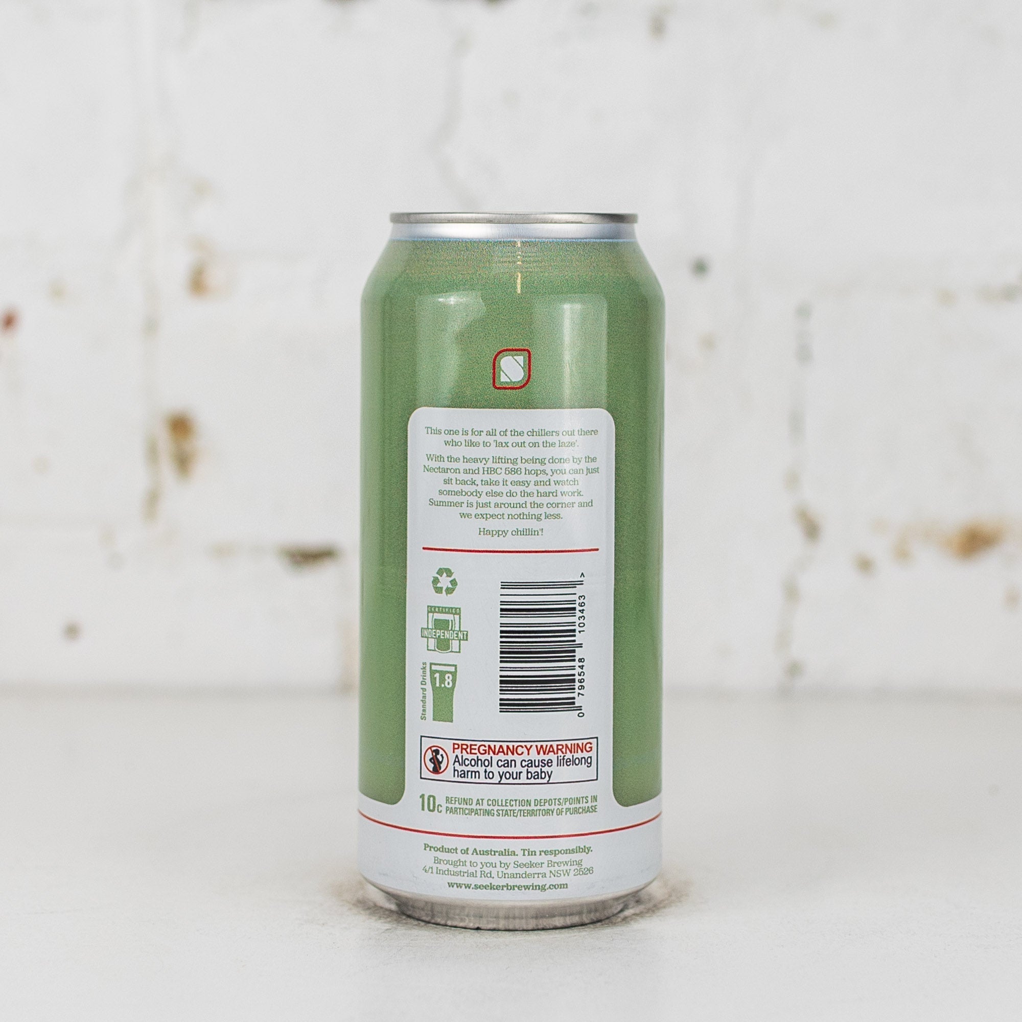 Seeker - Laxin' Out Hazy Pale