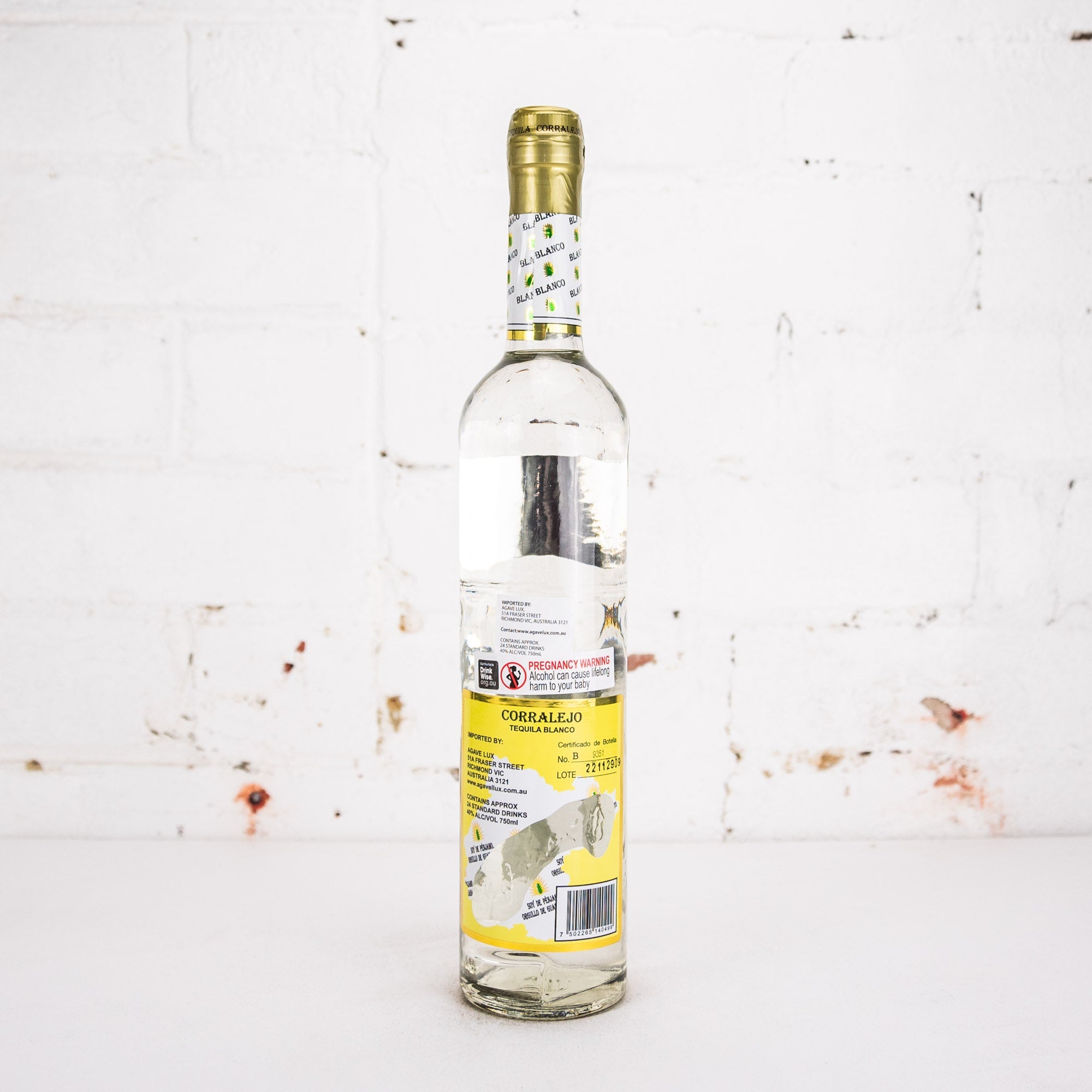Tequila Corralejo - Blanco Tequila 700ml