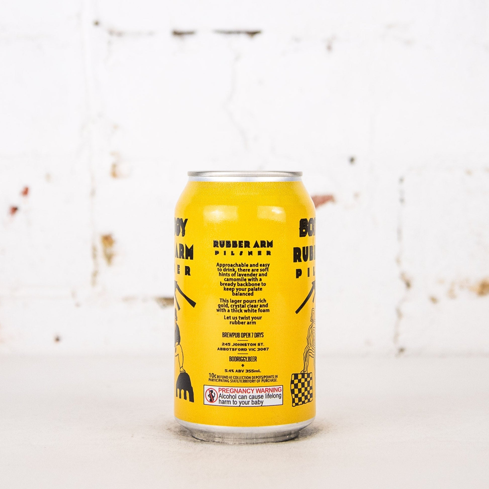 Bodriggy - Rubber Arm Pilsner