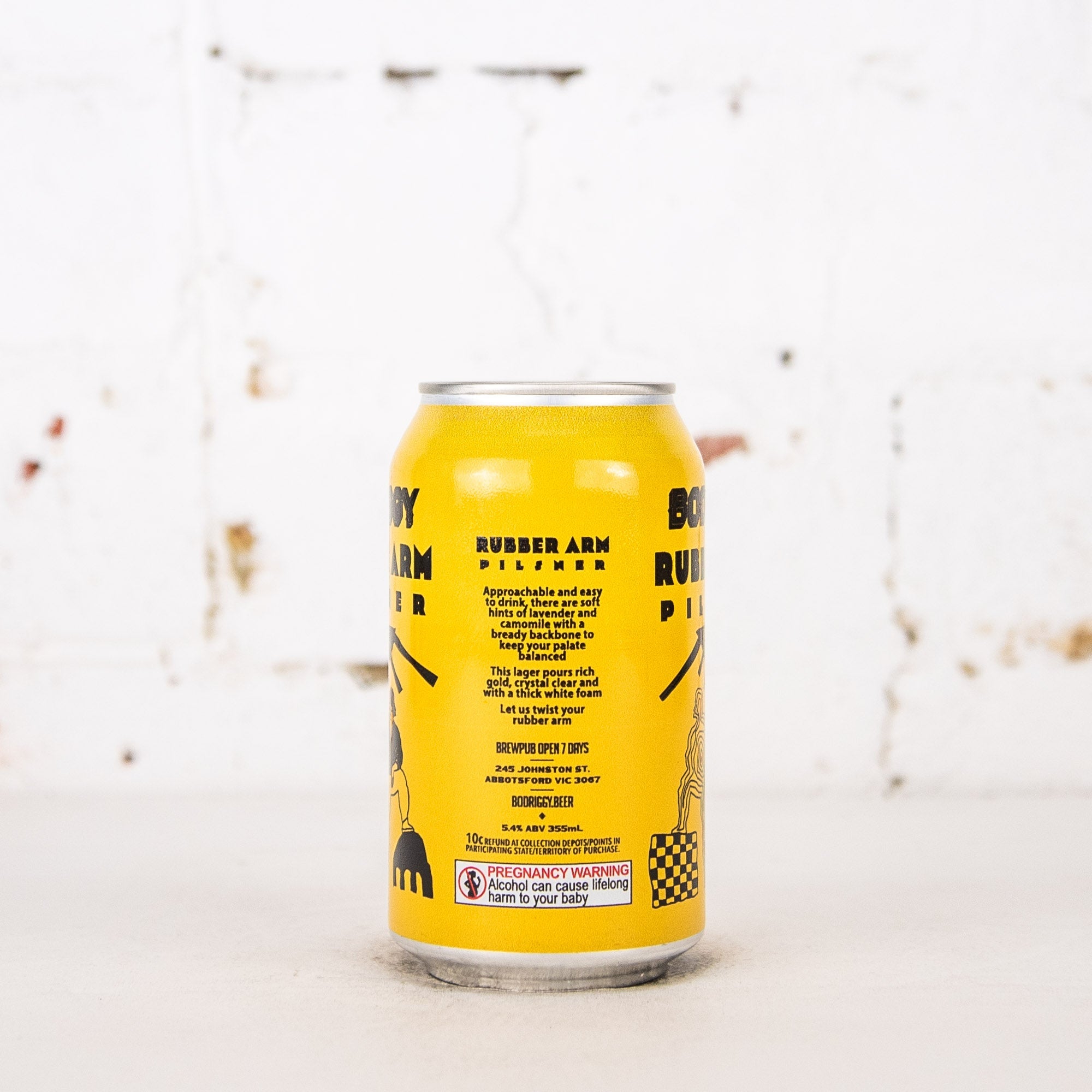 Bodriggy - Rubber Arm Pilsner