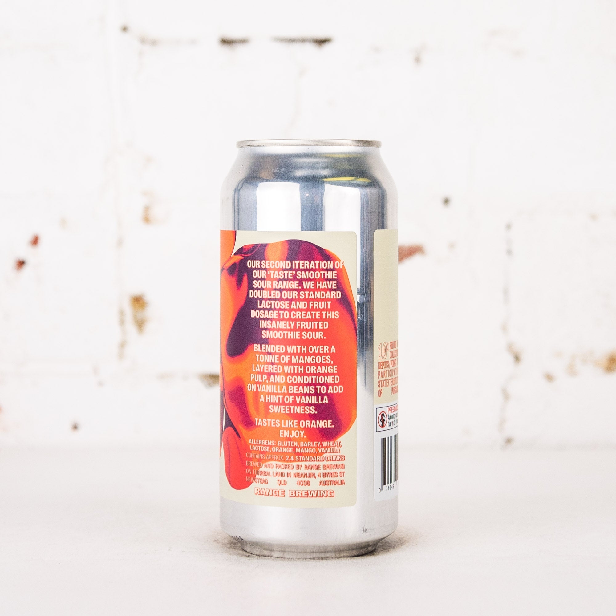 Range - Tastes Like Orange Smoothie Sour
