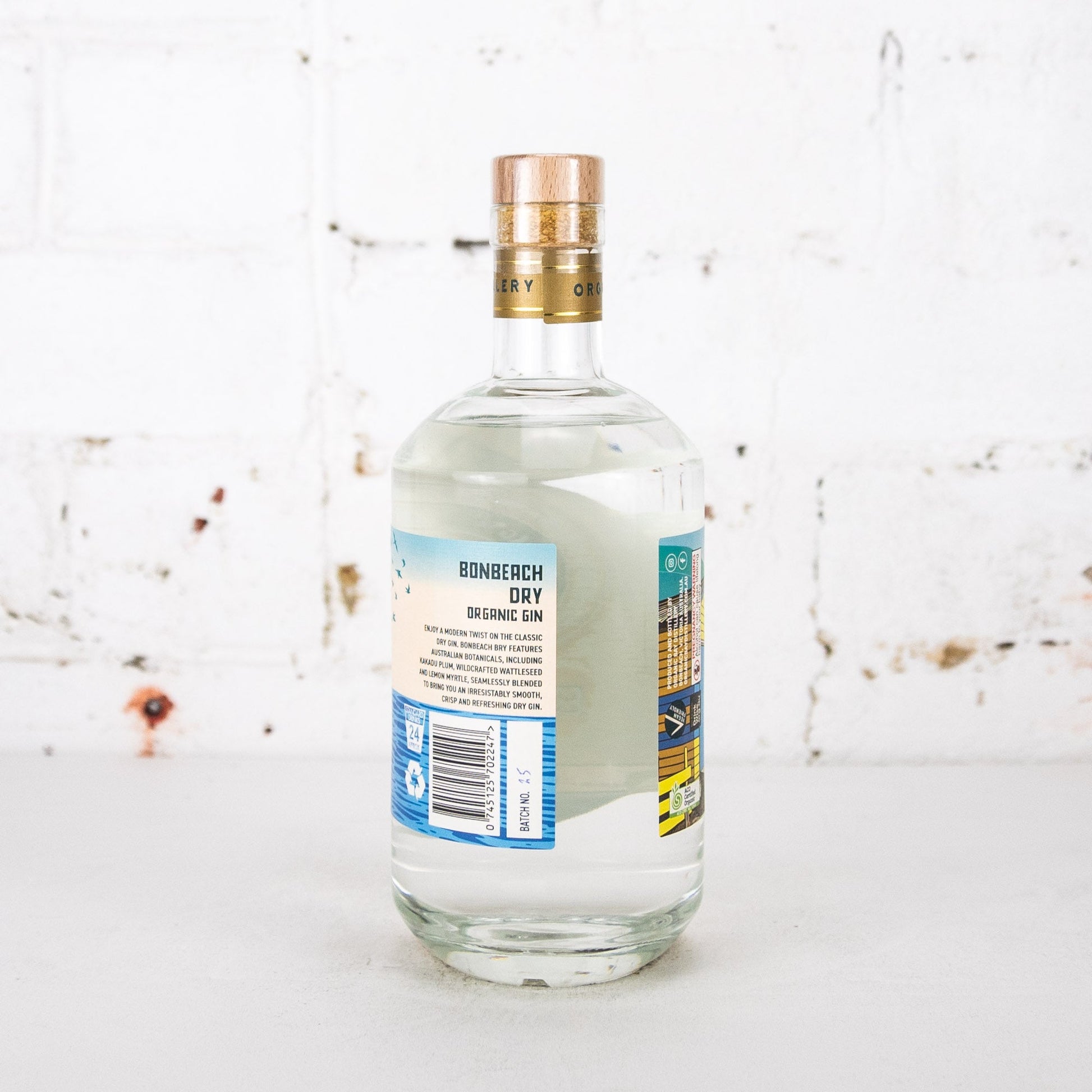 Organic Bay Distillery - Bonbeach Dry Gin 750ml